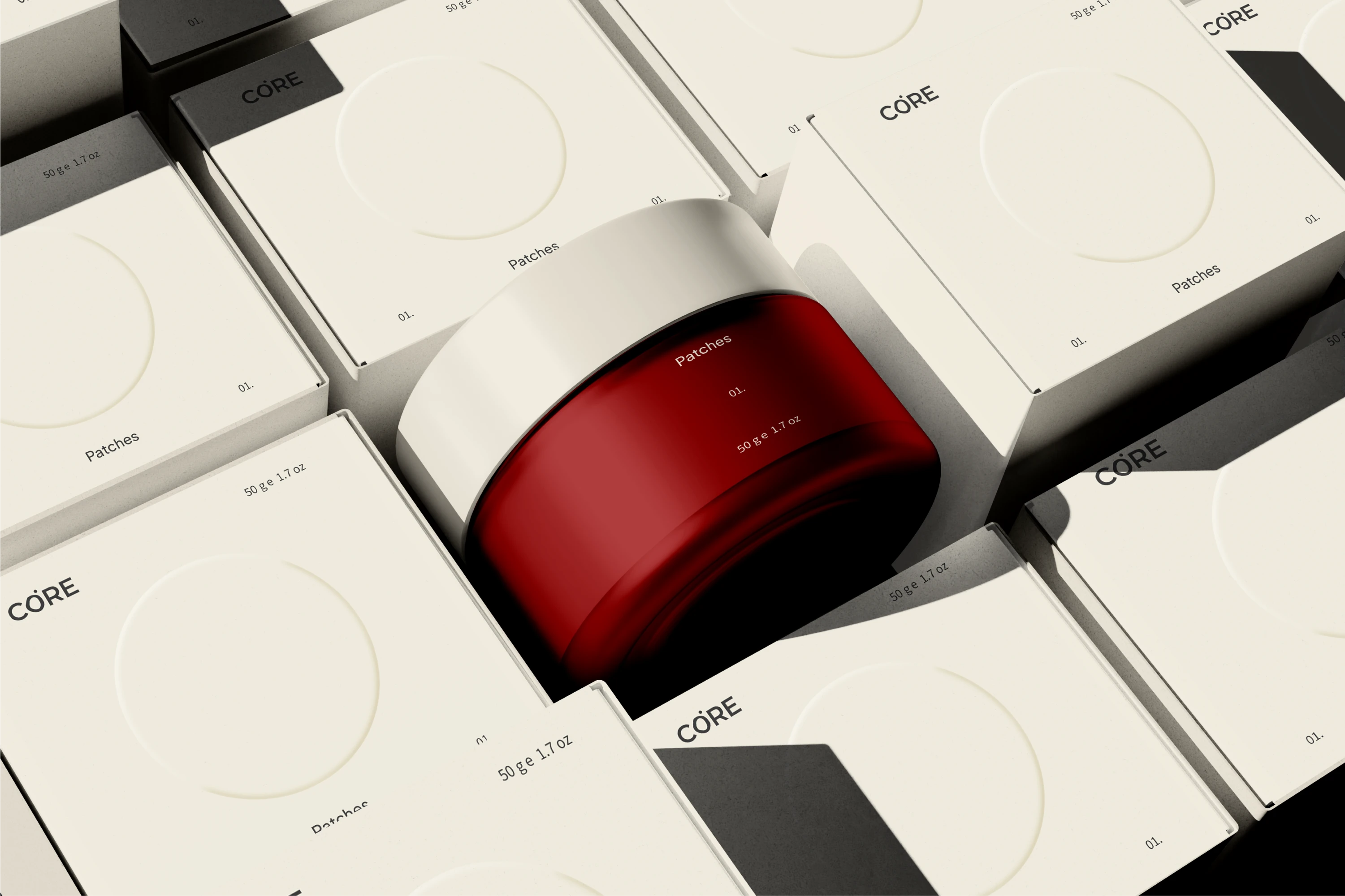 Cosmetics Core CORE / identity for cosmetics brand — Dprofile