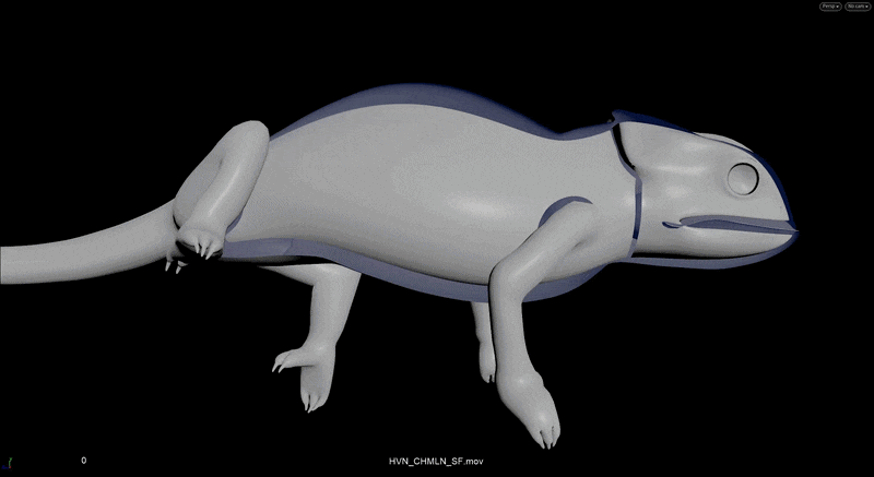 3D-хамелеон|SberPay — Изображение №7 — 3D, Анимация на Dprofile