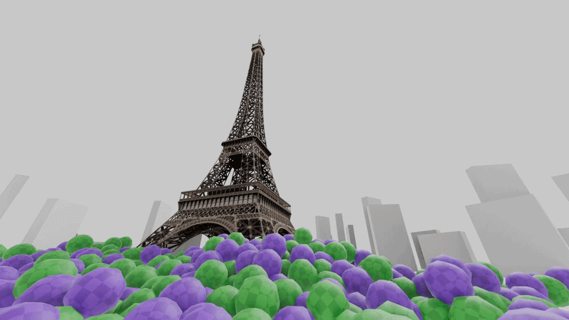 Футбольше  |ролик для Еврокубка 2025 — Изображение №11 — 3D на Dprofile