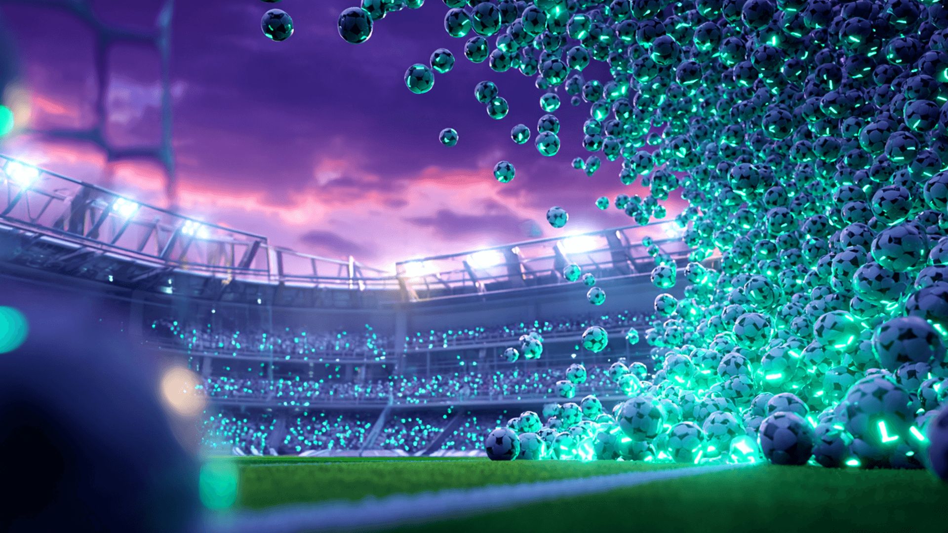 Футбольше  |ролик для Еврокубка 2025 — Изображение №2 — 3D на Dprofile