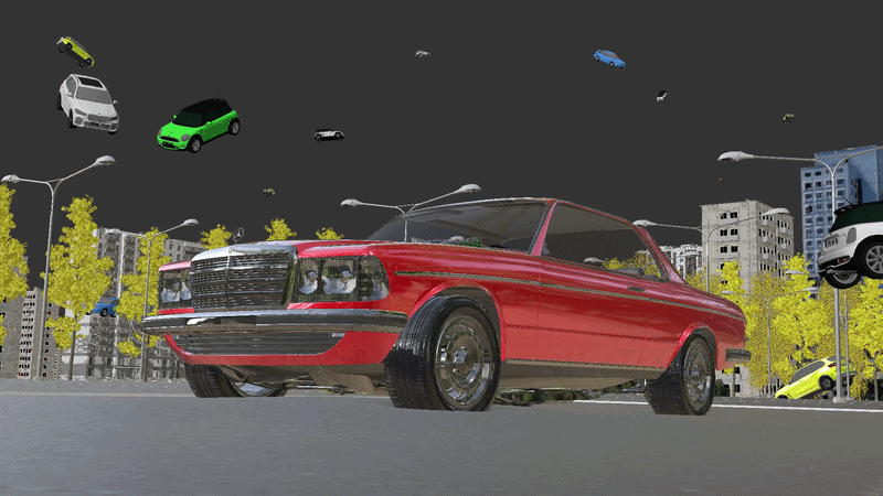 AUTO.RU | ПРЫГАЮЩИЕ МАШИНЫ — Изображение №16 — 3D, Анимация на Dprofile