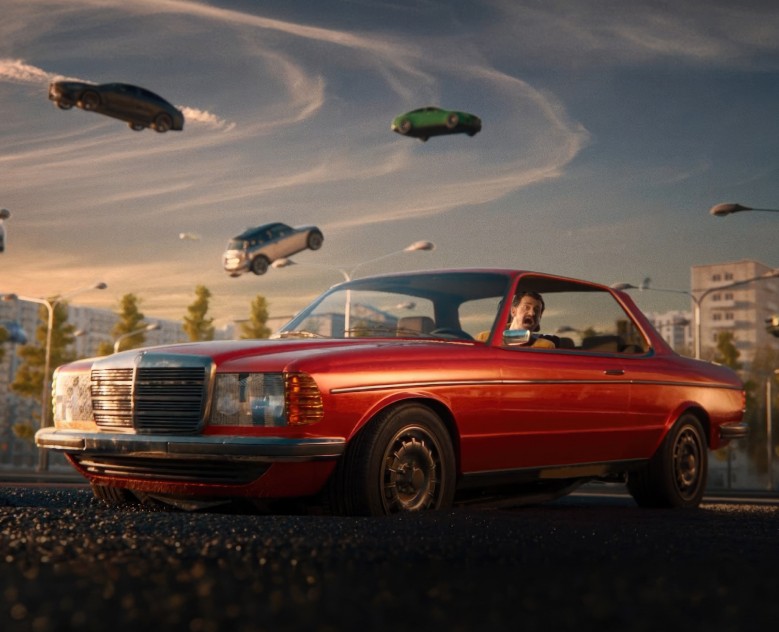 AUTO.RU | ПРЫГАЮЩИЕ МАШИНЫ — 3D, Анимация на Dprofile