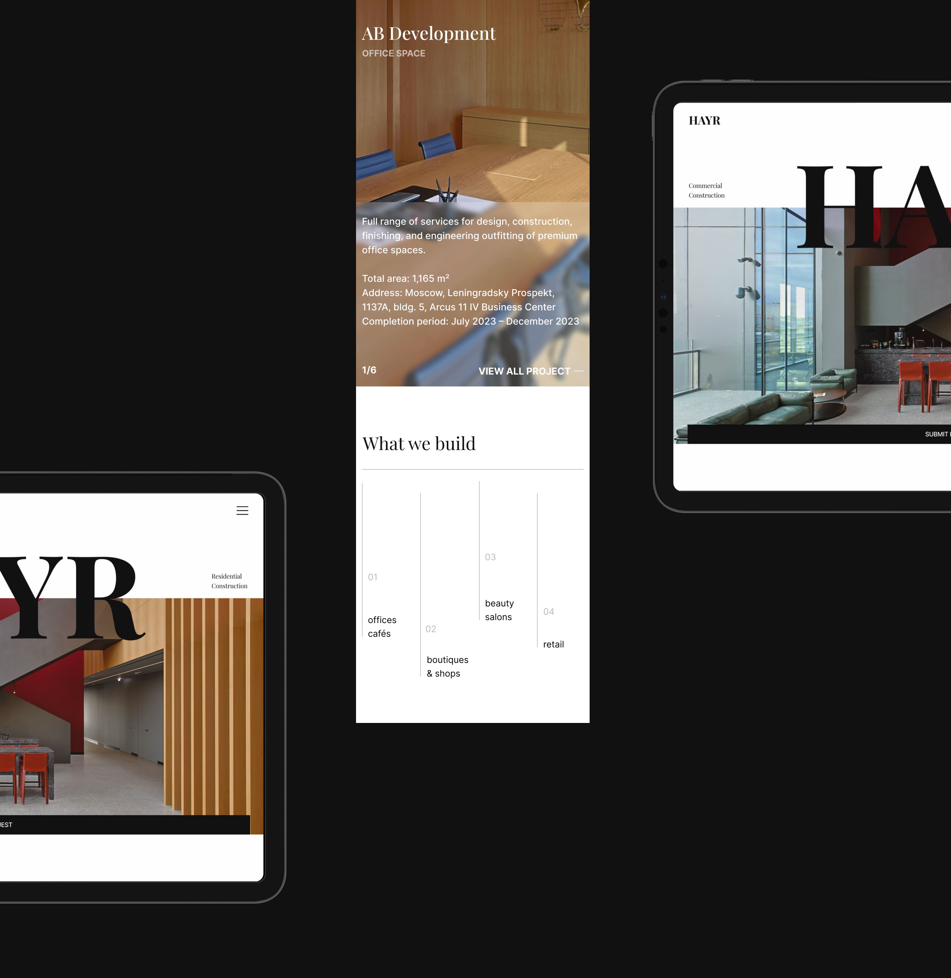 HAYR — Изображение №9 — Интерфейсы на Dprofile