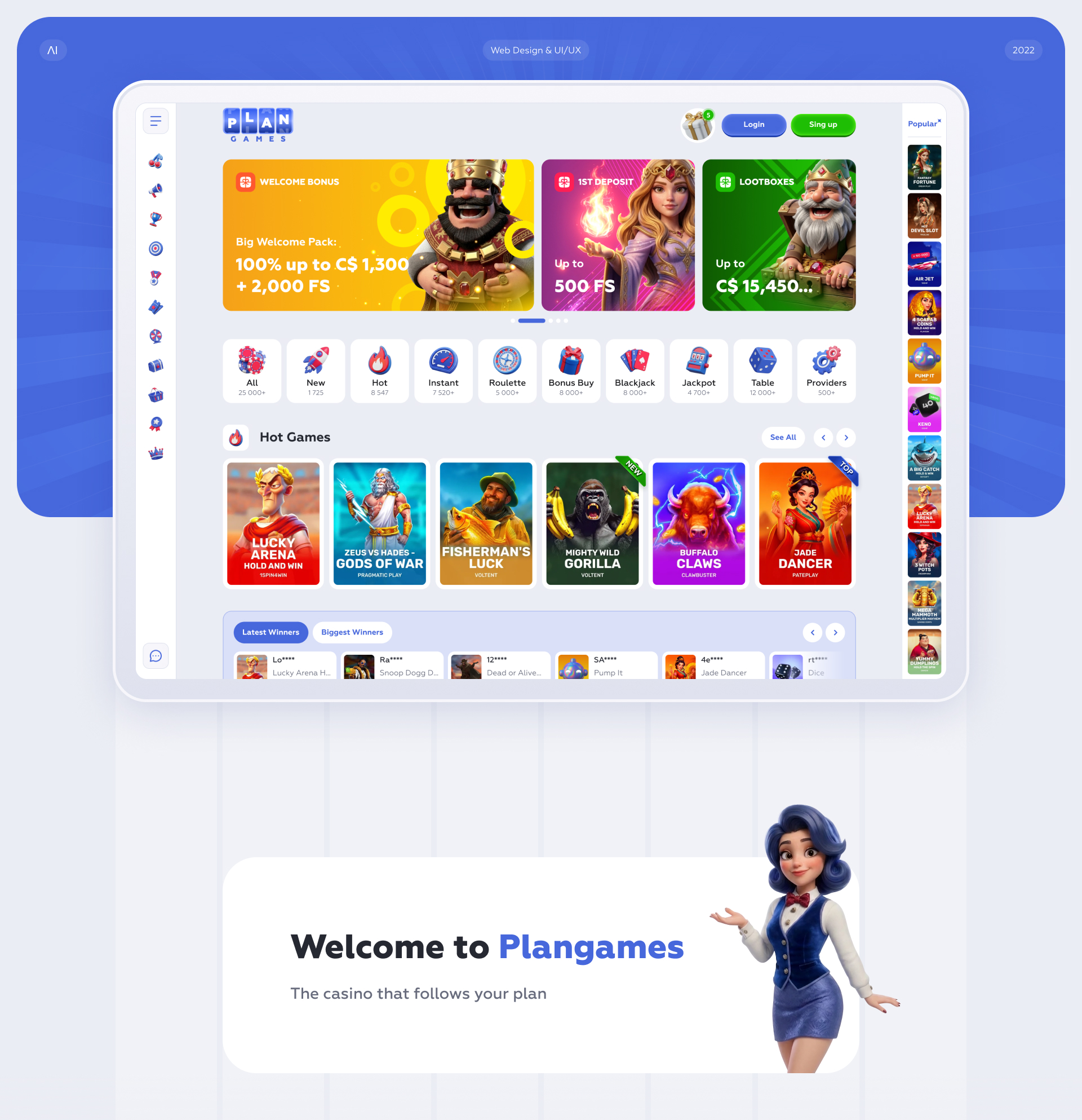 Online Casio Plangames — Изображение №1 — Интерфейсы на Dprofile