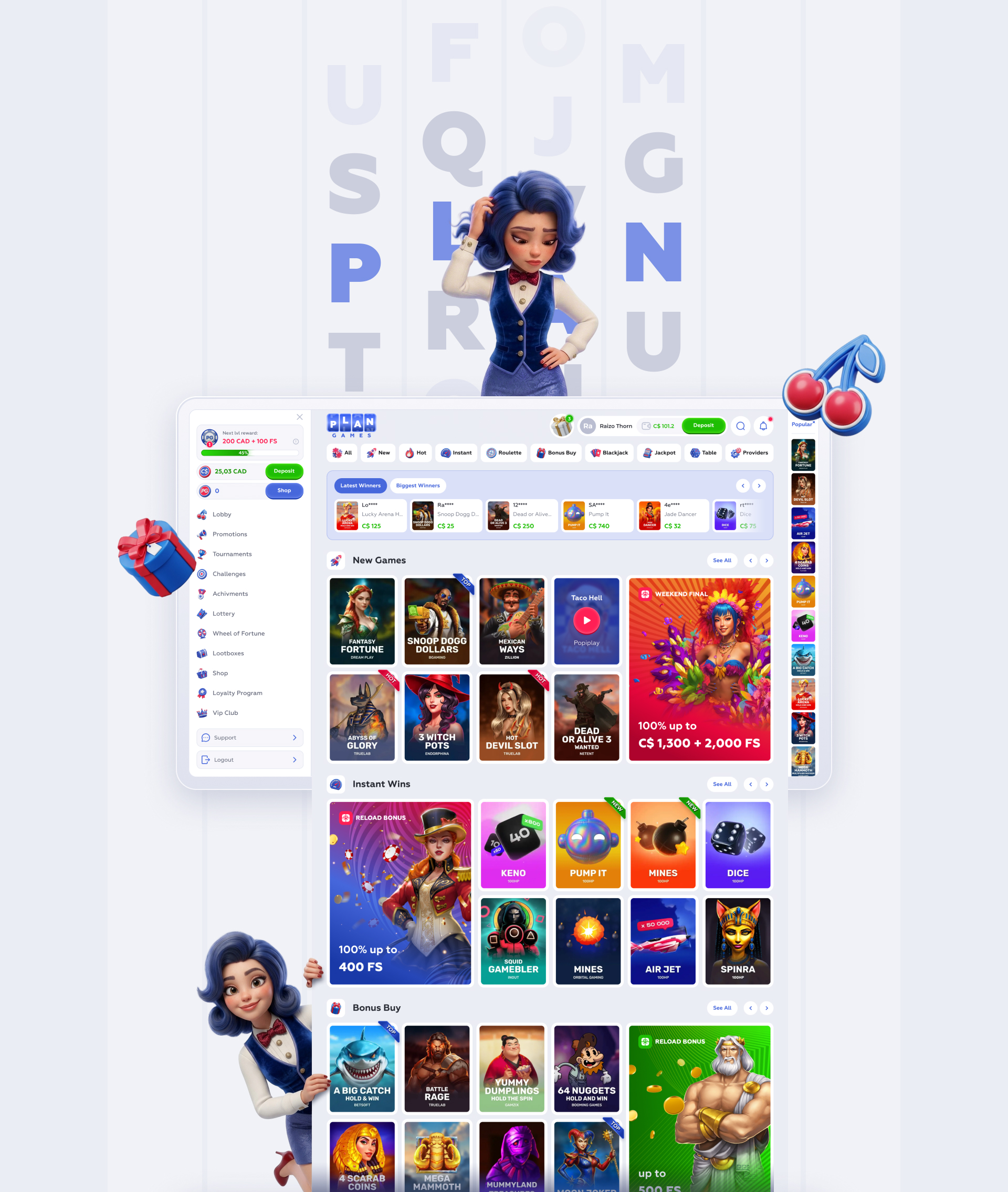 Online Casio Plangames — Изображение №5 — Интерфейсы на Dprofile
