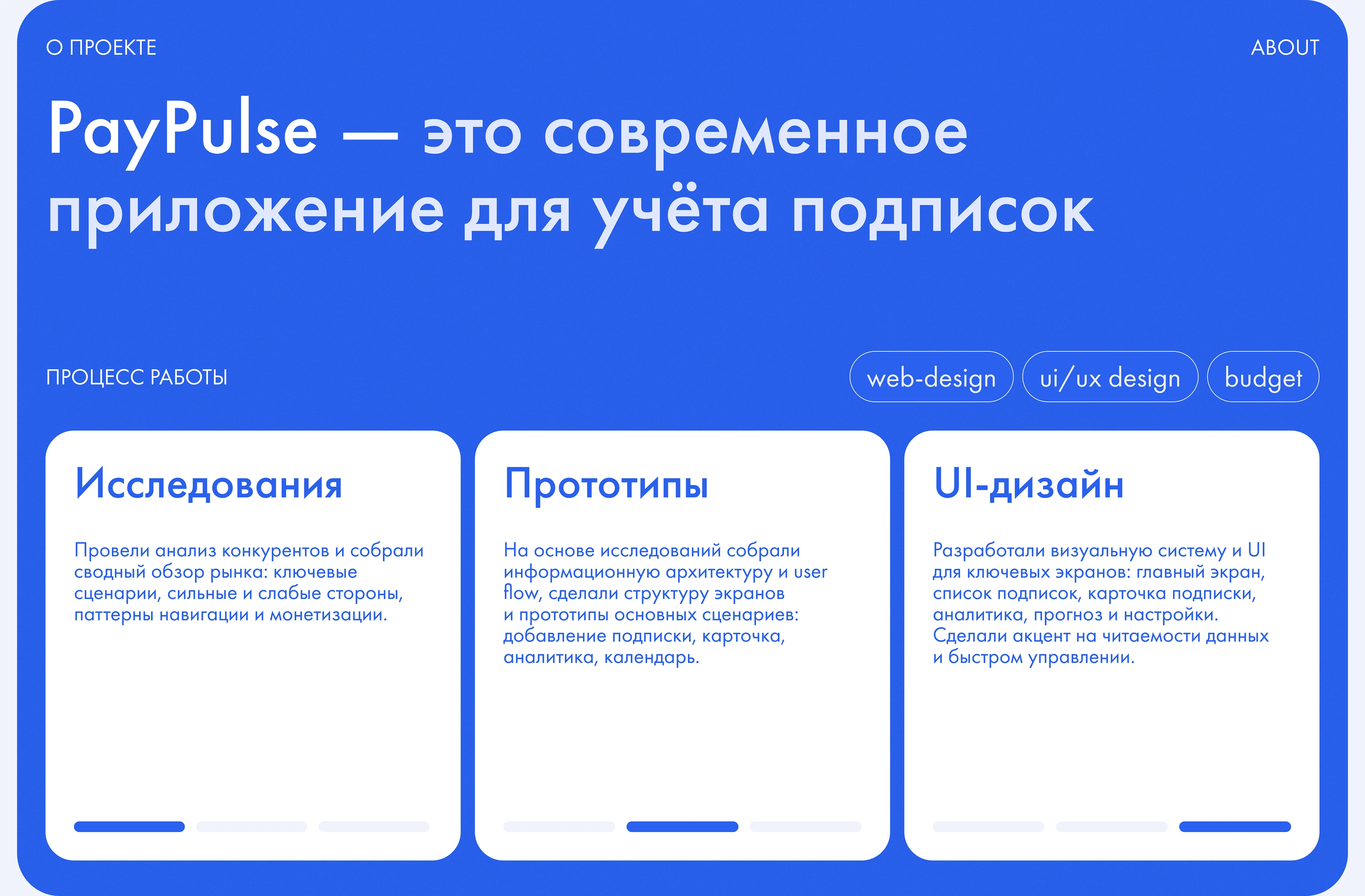 PayPulse приложение для учёта подписок — Изображение №2 — Интерфейсы на Dprofile