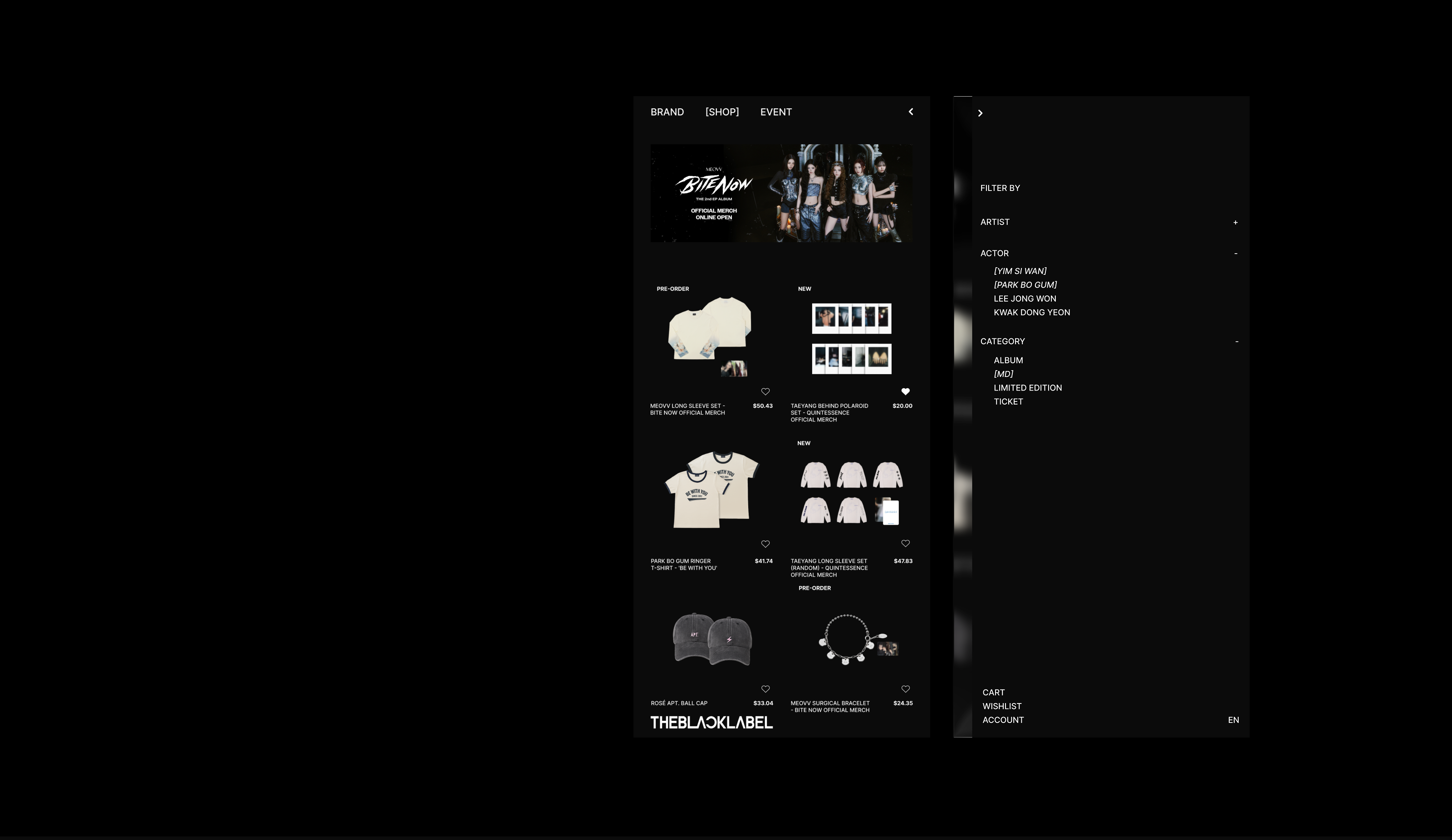 THEBLACKLABEL — RecordLabel Website Redesign — Изображение №11 — Интерфейсы на Dprofile
