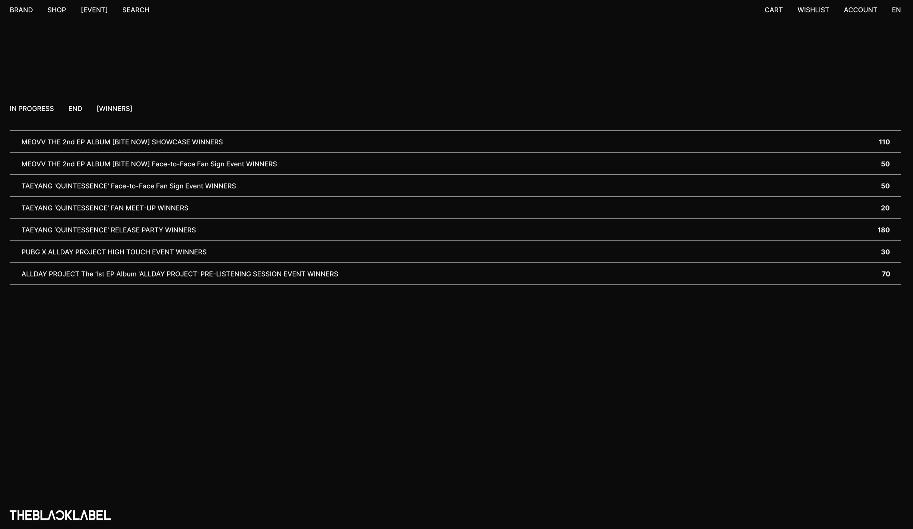 THEBLACKLABEL — RecordLabel Website Redesign — Изображение №12 — Интерфейсы на Dprofile
