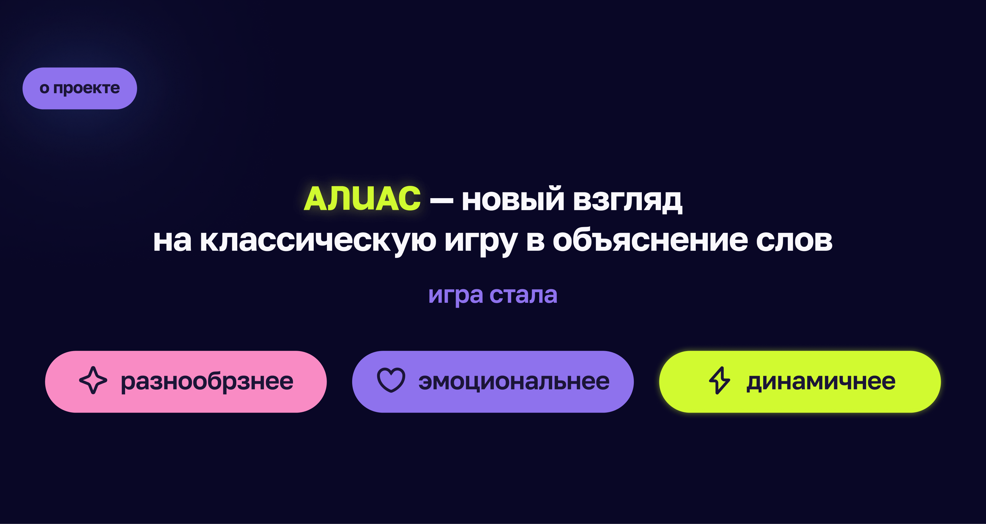 Алиас – переросмысление классической игры "угадай слово" — Изображение №2 — Интерфейсы на Dprofile