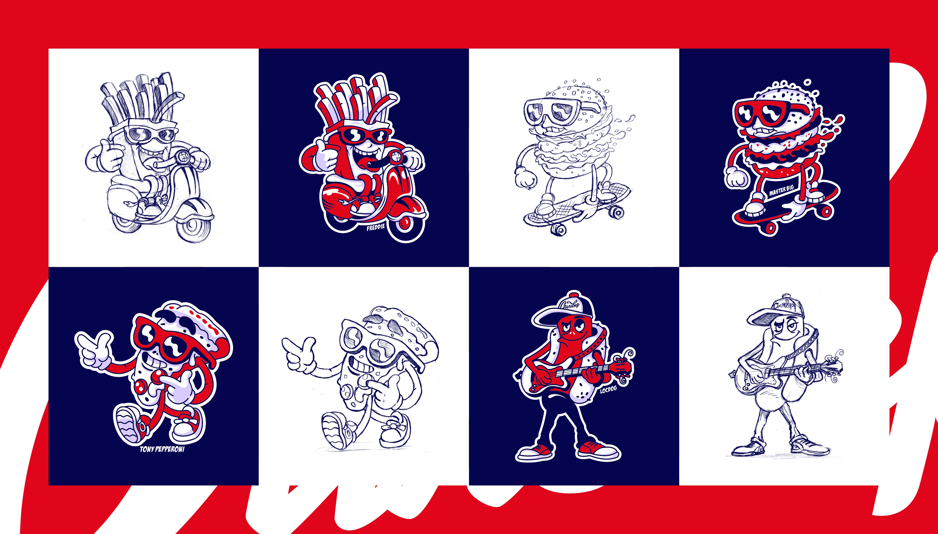 Pizzeria Silver | Пиццерия | Branding | Брендинг | Menu — Изображение №6 — Брендинг, Иллюстрация на Dprofile