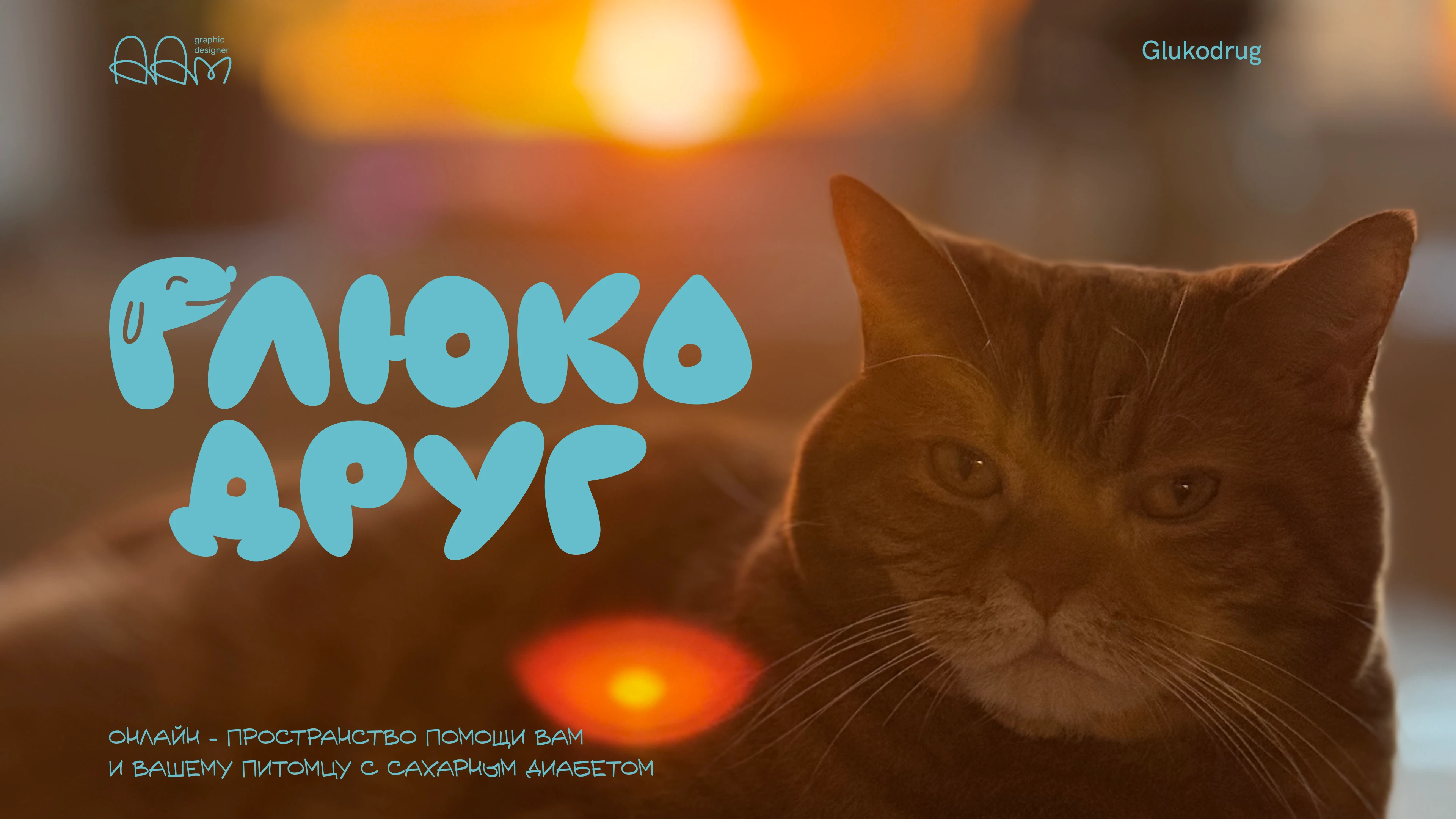 Глюкодруг | Айдентика стартапа — Изображение №1 — Брендинг на Dprofile