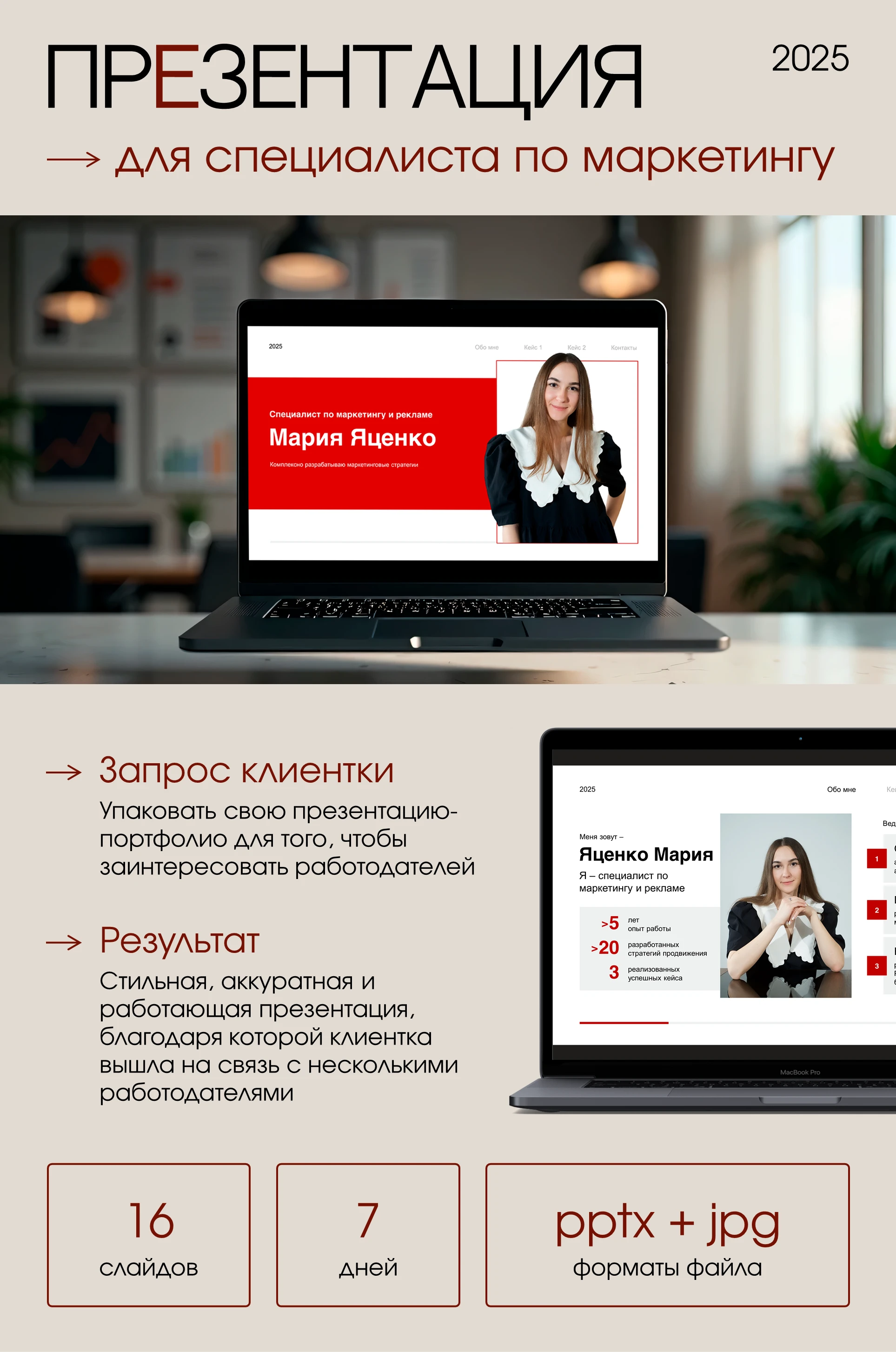 Презентация для специалиста по маркетингу — Изображение №1 — Брендинг, Маркетинг на Dprofile