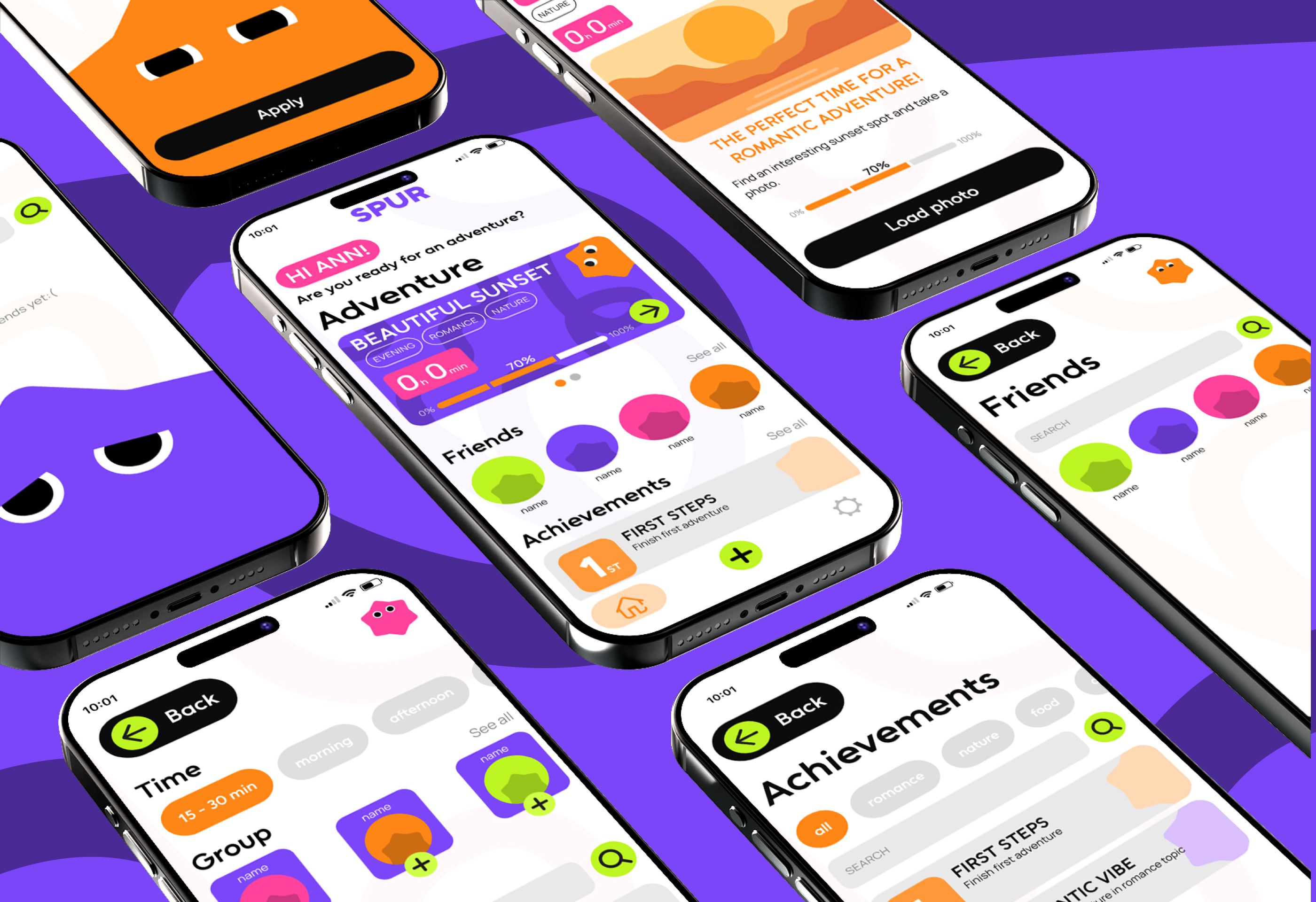 Spur - приложение для создания приклюячений — Изображение №7 — Интерфейсы на Dprofile