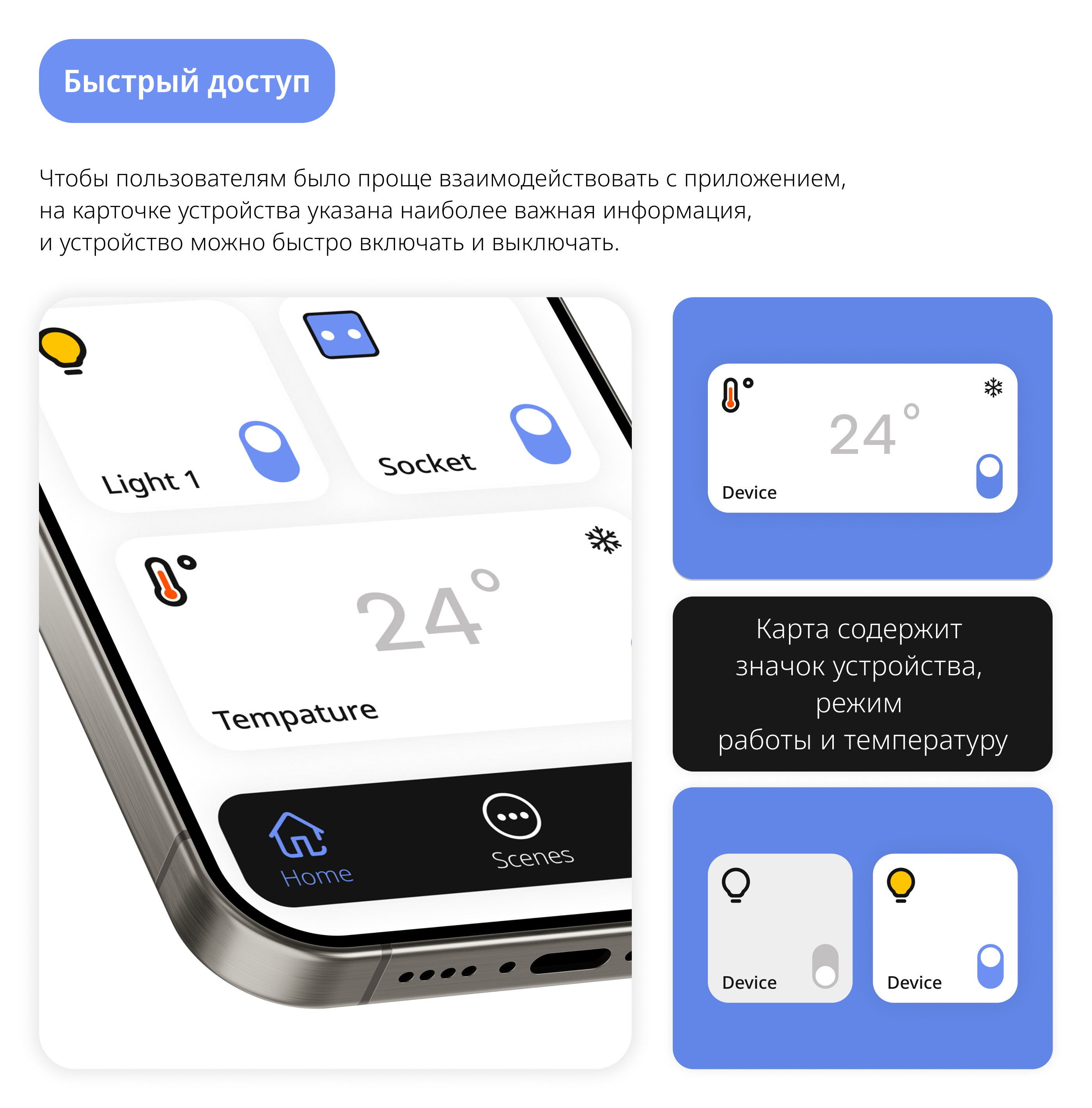 Knot - приложение "умный дом" — Изображение №3 — Интерфейсы на Dprofile