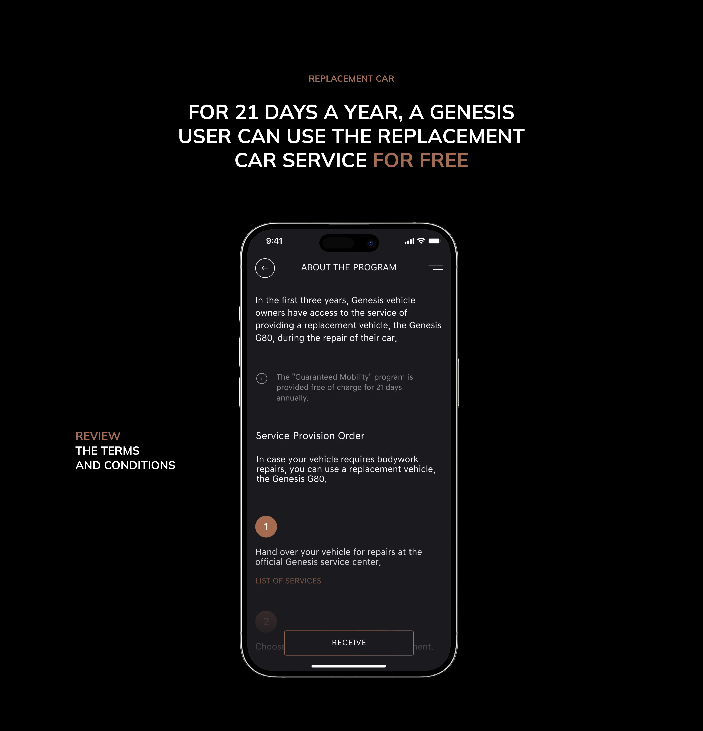 Genesis Mobility — Car Rental and Management — Изображение №14 — Интерфейсы на Dprofile