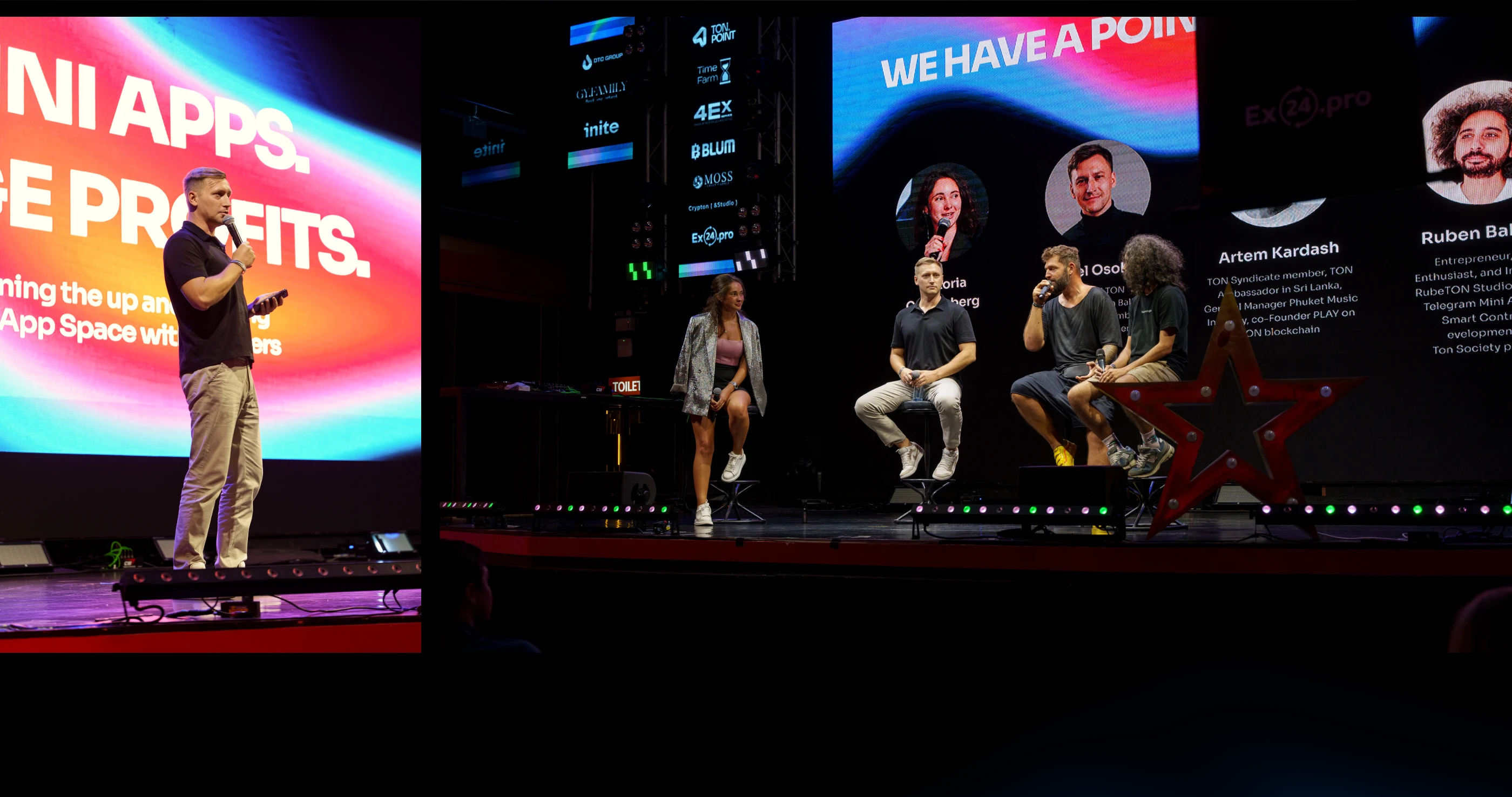Ton.Point — a series of international web3 events — Изображение №6 — Интерфейсы, Брендинг на Dprofile