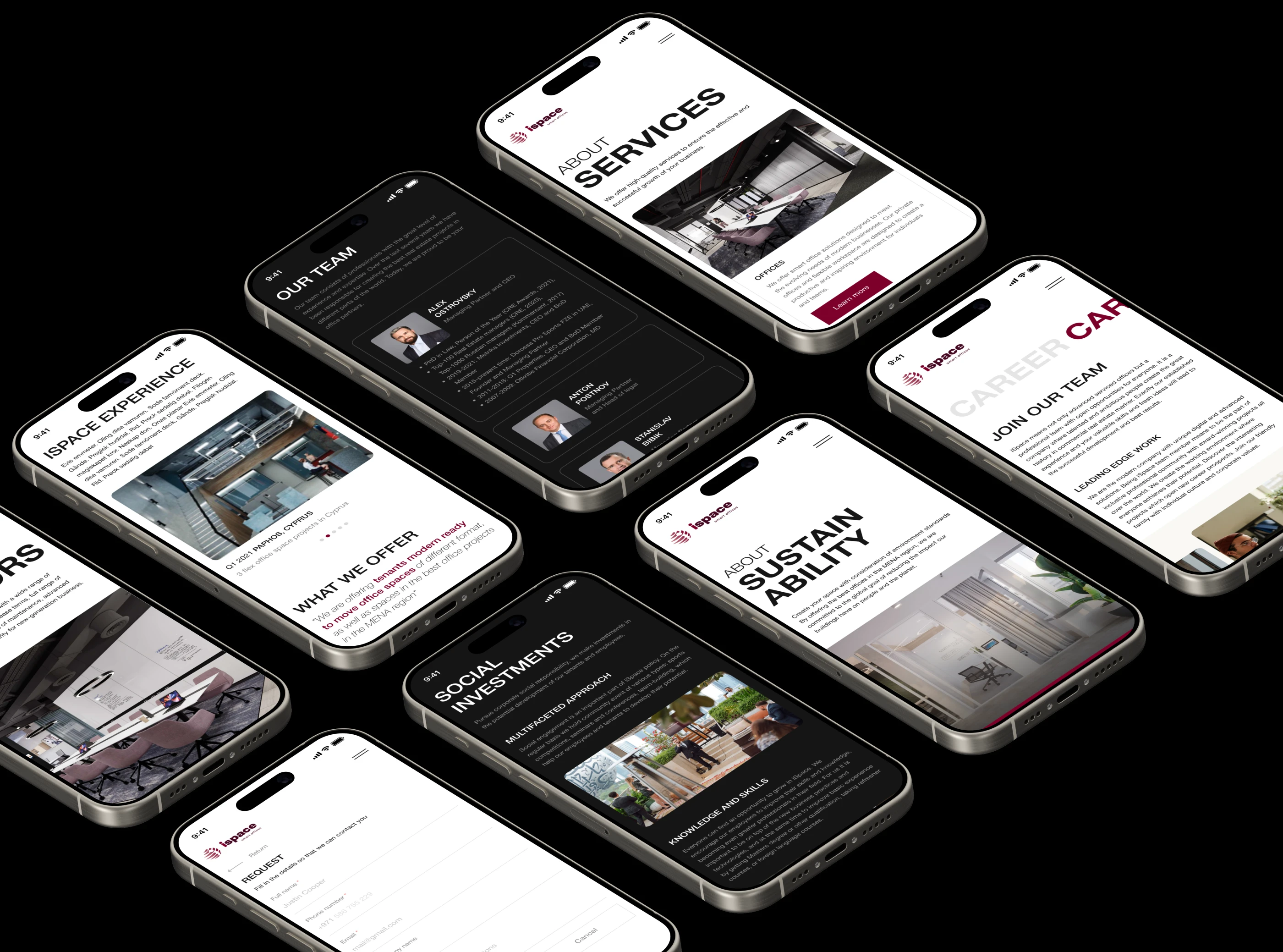 Ispace — smart office in Dubai — Изображение №18 — Интерфейсы на Dprofile