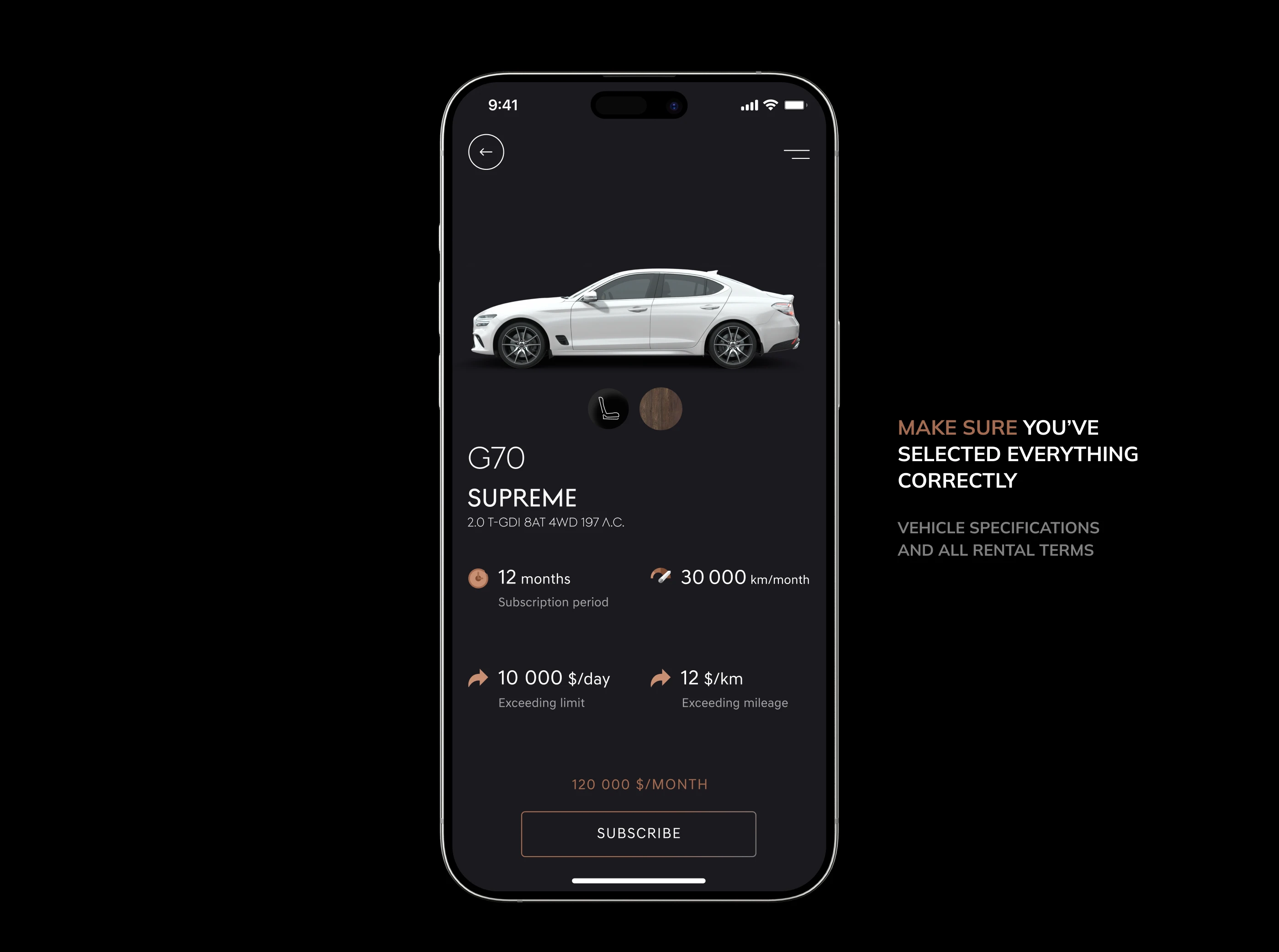 Genesis Mobility — Car Rental and Management — Изображение №8 — Интерфейсы на Dprofile