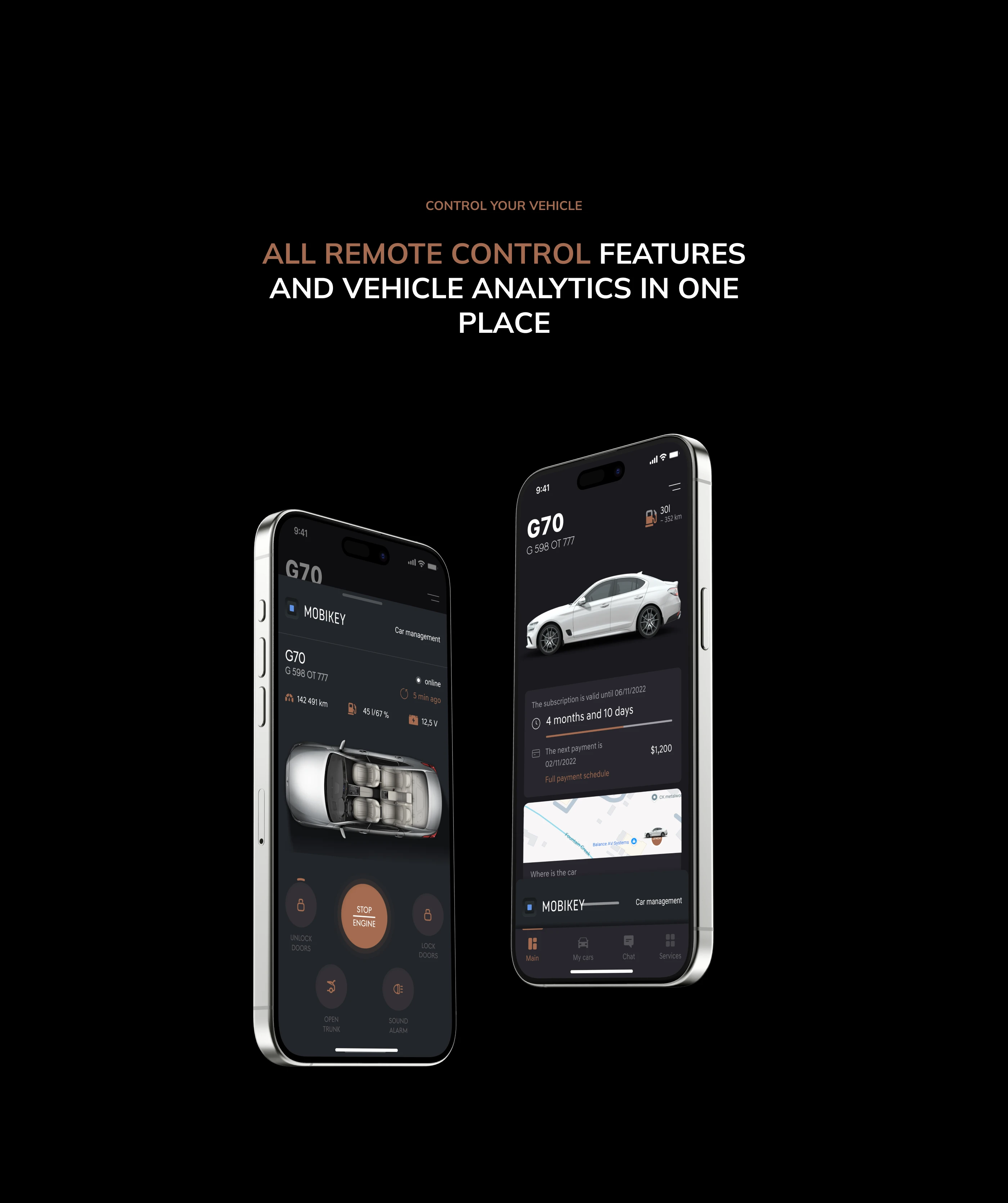 Genesis Mobility — Car Rental and Management — Изображение №13 — Интерфейсы на Dprofile