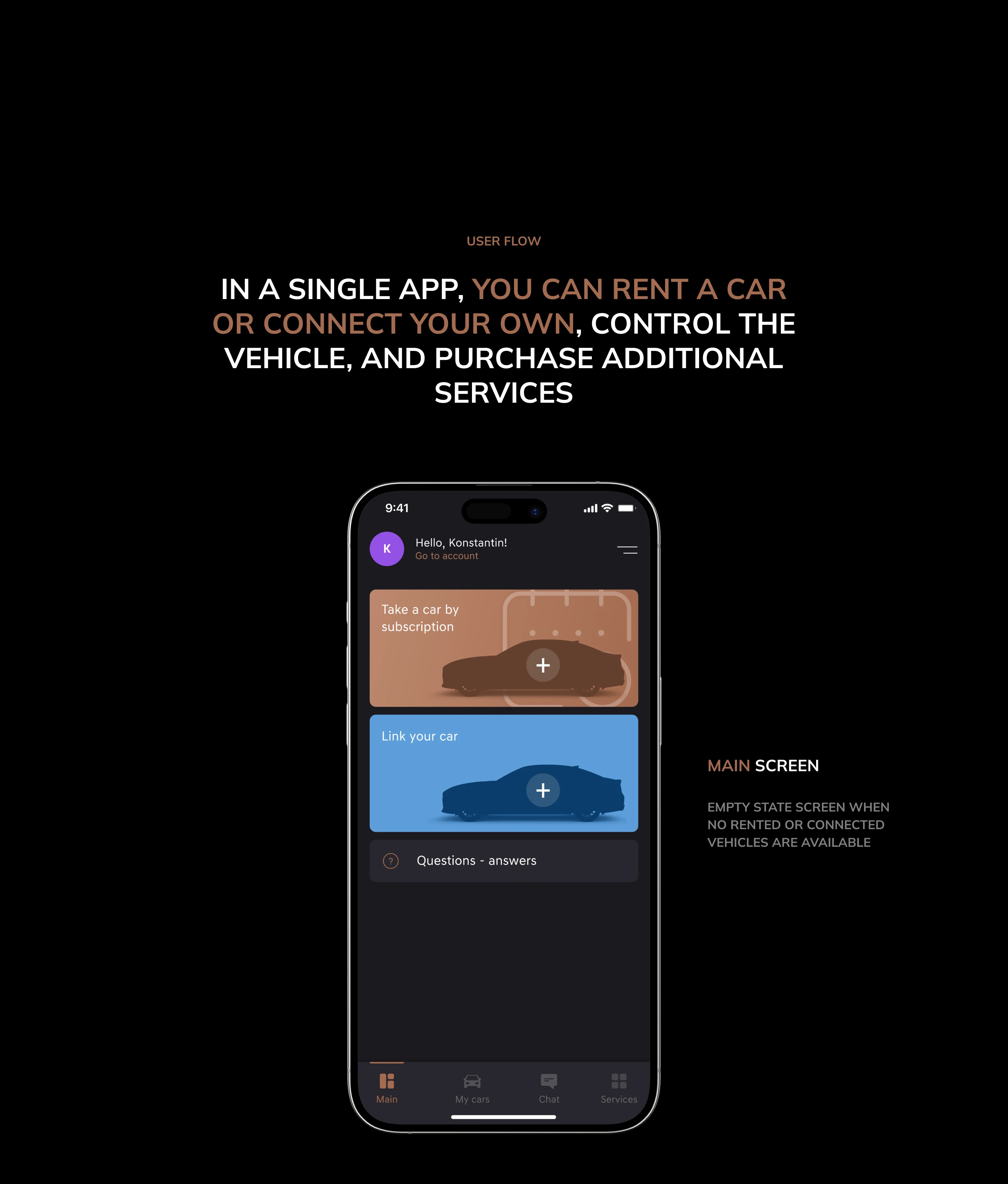 Genesis Mobility — Car Rental and Management — Изображение №4 — Интерфейсы на Dprofile