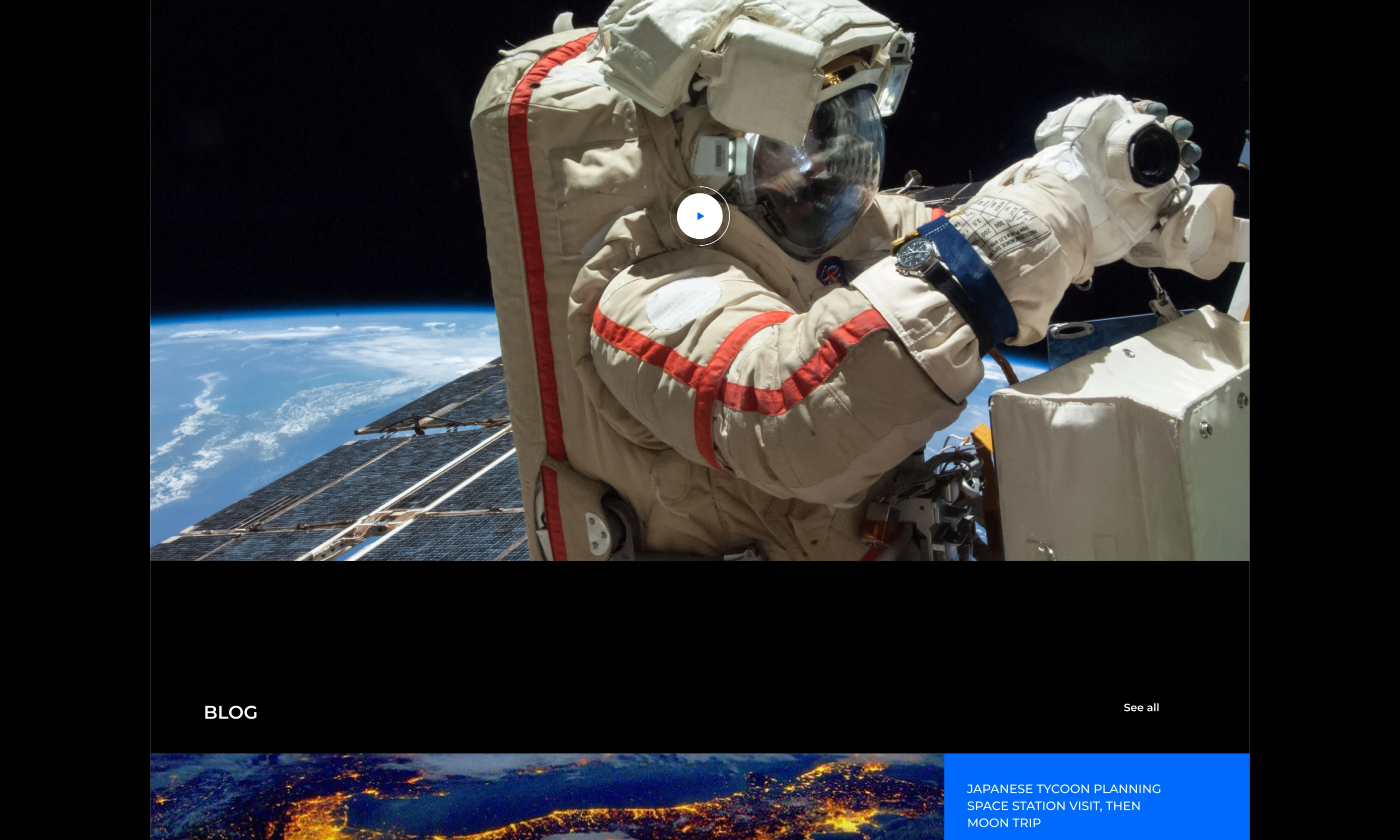 Fly Around the Moon — Website for Space Adventure — Изображение №5 — Интерфейсы на Dprofile