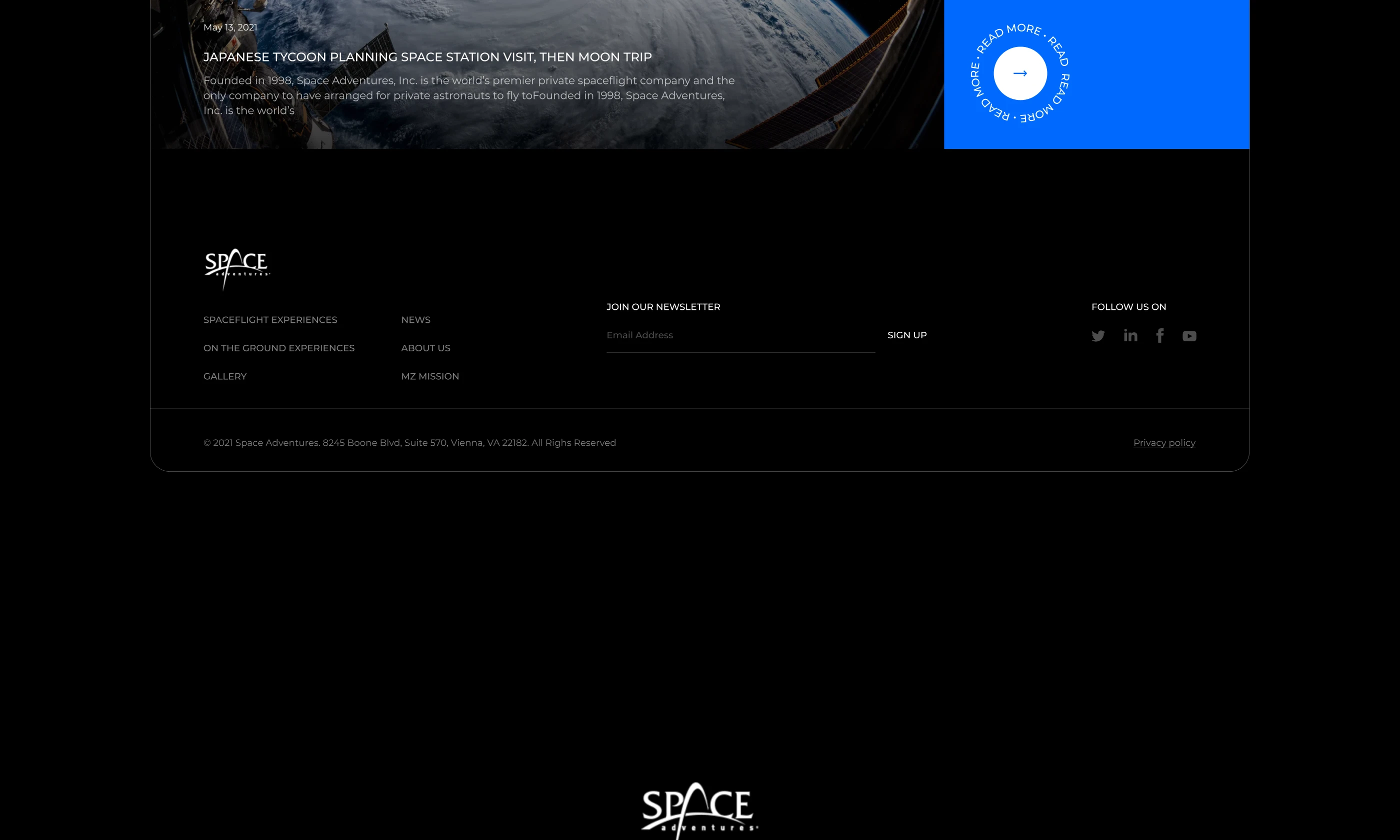 Fly Around the Moon — Website for Space Adventure — Изображение №7 — Интерфейсы на Dprofile