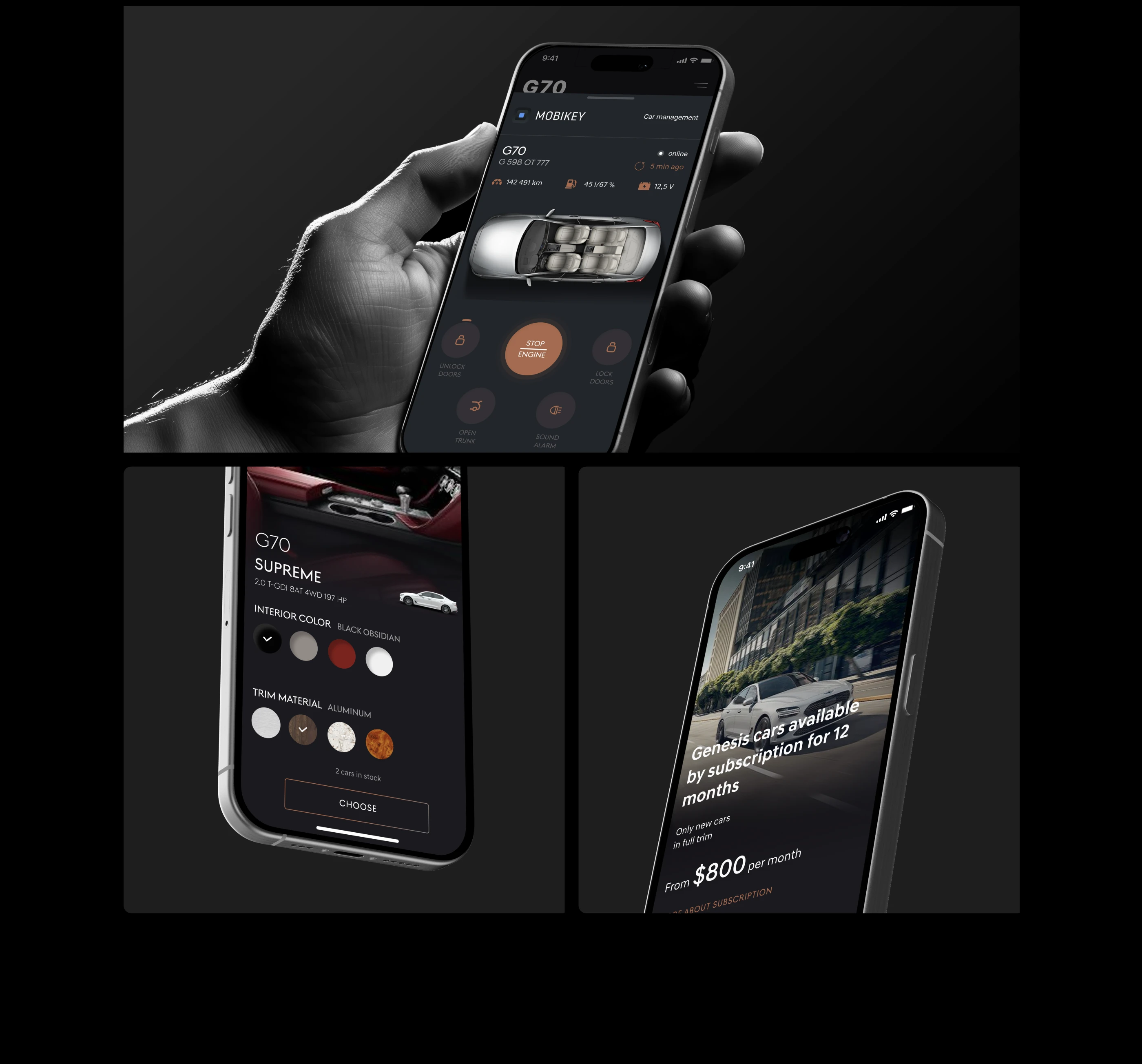 Genesis Mobility — Car Rental and Management — Изображение №20 — Интерфейсы на Dprofile