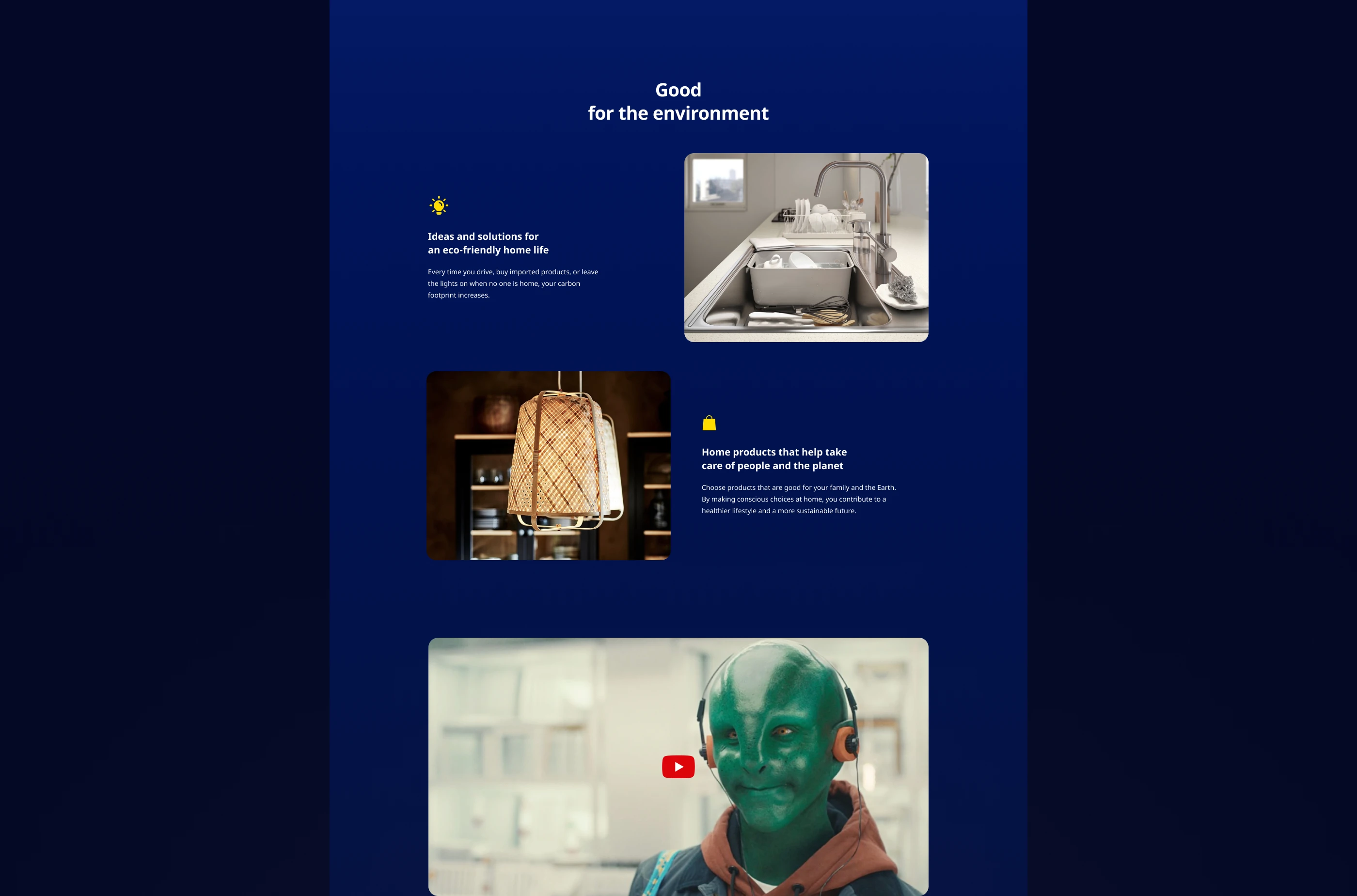 Спец.проект по охране окружающей среды для IKEA — Изображение №3 — Интерфейсы, Брендинг на Dprofile