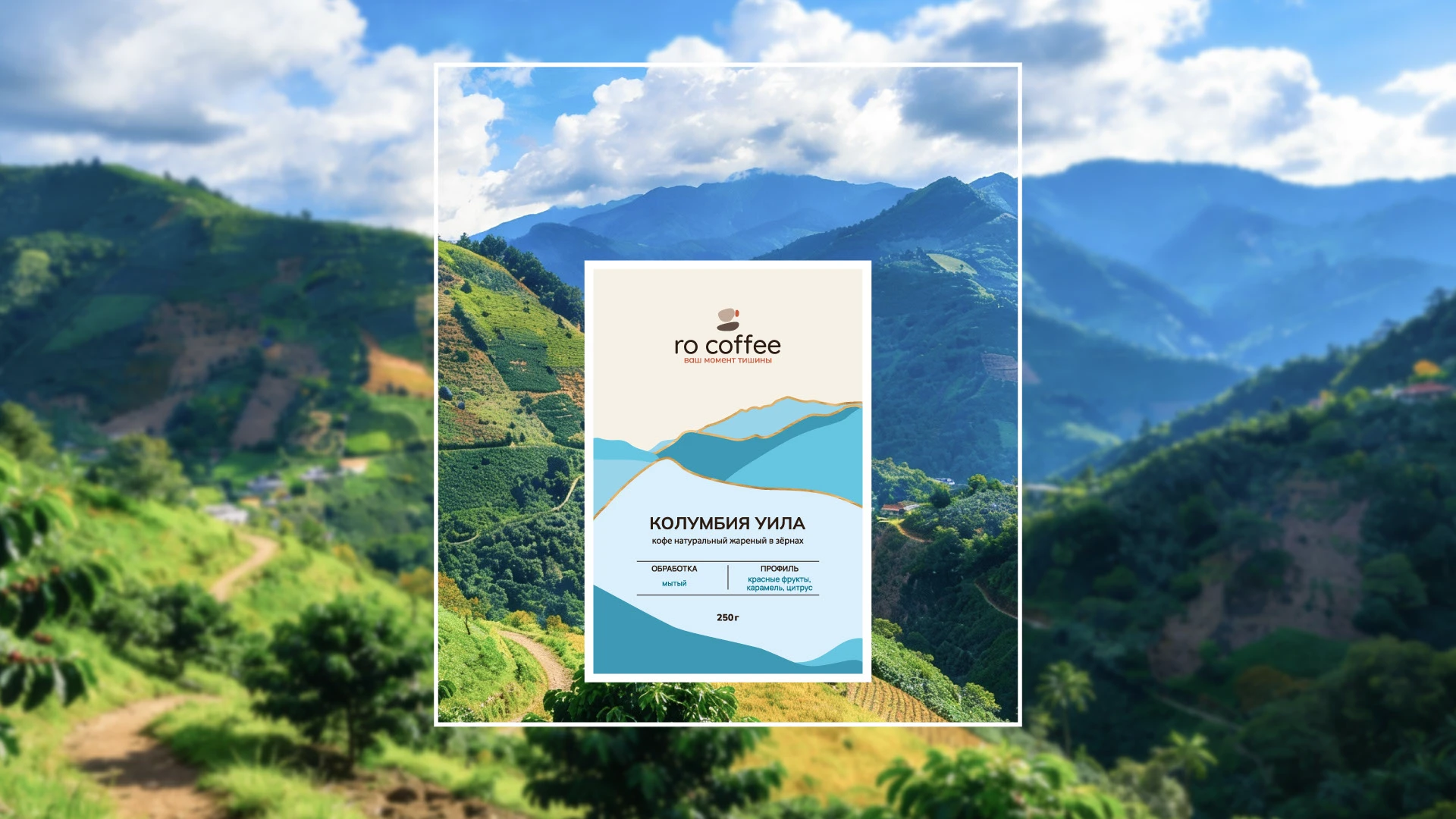 Ro coffee (дизайн упаковки для кофе) — Изображение №15 — Интерфейсы, Брендинг на Dprofile