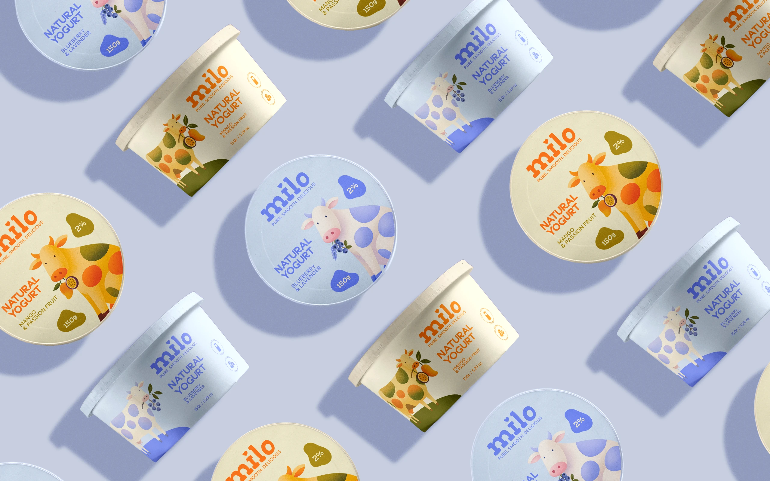 MILO YOGURT DESIGN — Изображение №6 — Брендинг, Иллюстрация на Dprofile