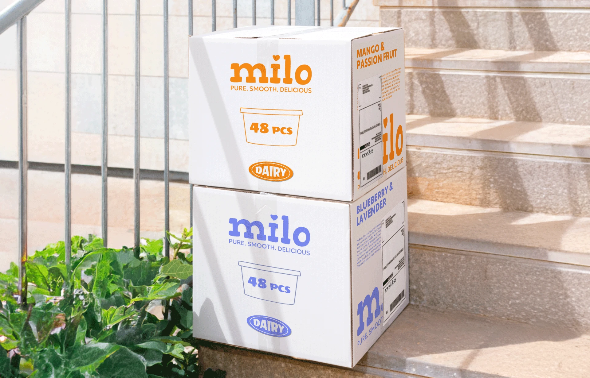 MILO YOGURT DESIGN — Изображение №13 — Брендинг, Иллюстрация на Dprofile