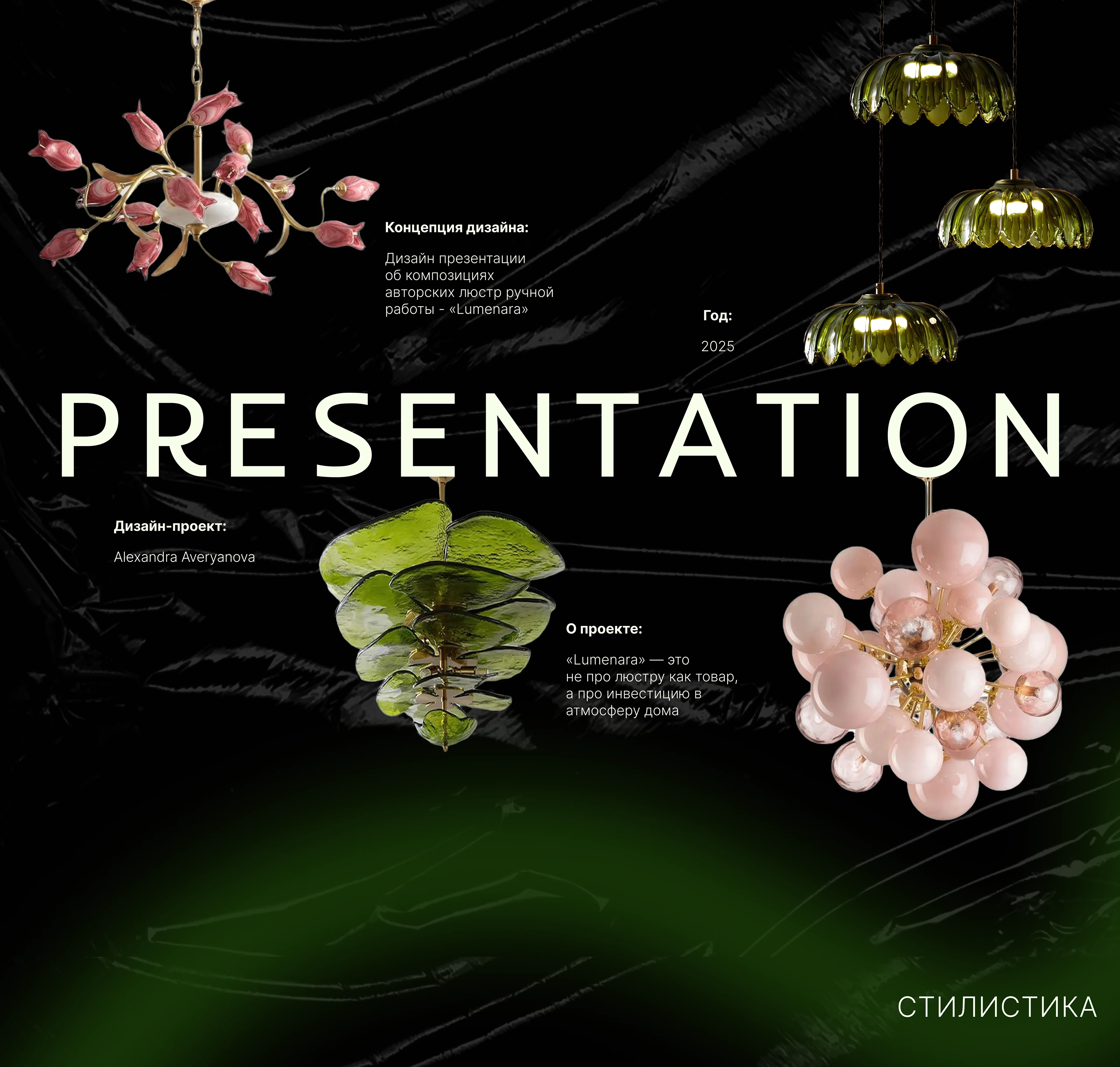 PRESENTATION /Авторских люстр ручной работы — Изображение №1 — Маркетинг на Dprofile