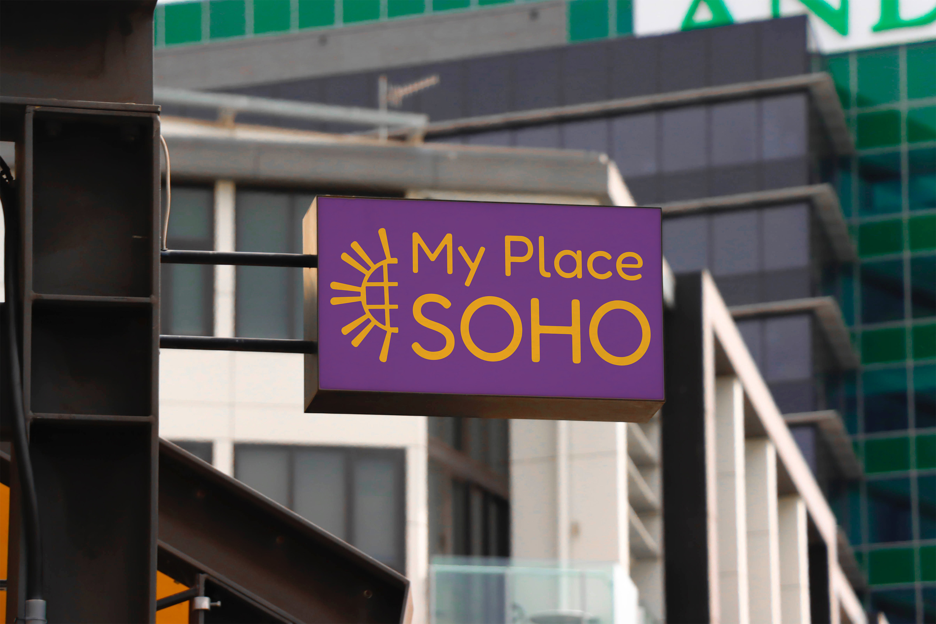 Айдентика кофейни My Place SOHO — Изображение №1 — Брендинг, Графика на Dprofile