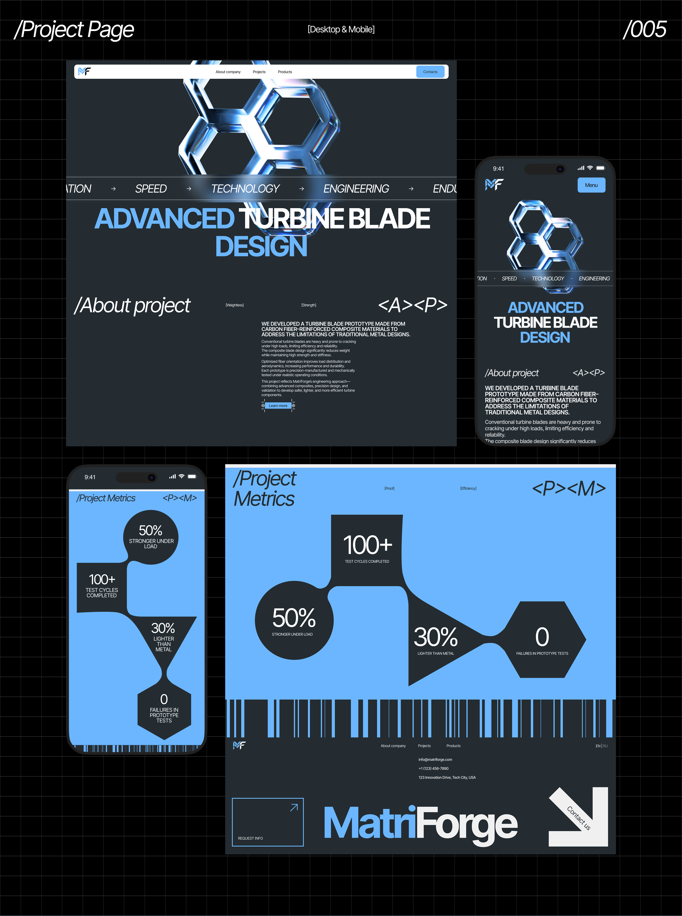 Концепт сайта для научно-производственной компании — Изображение №8 — Интерфейсы, Анимация на Dprofile