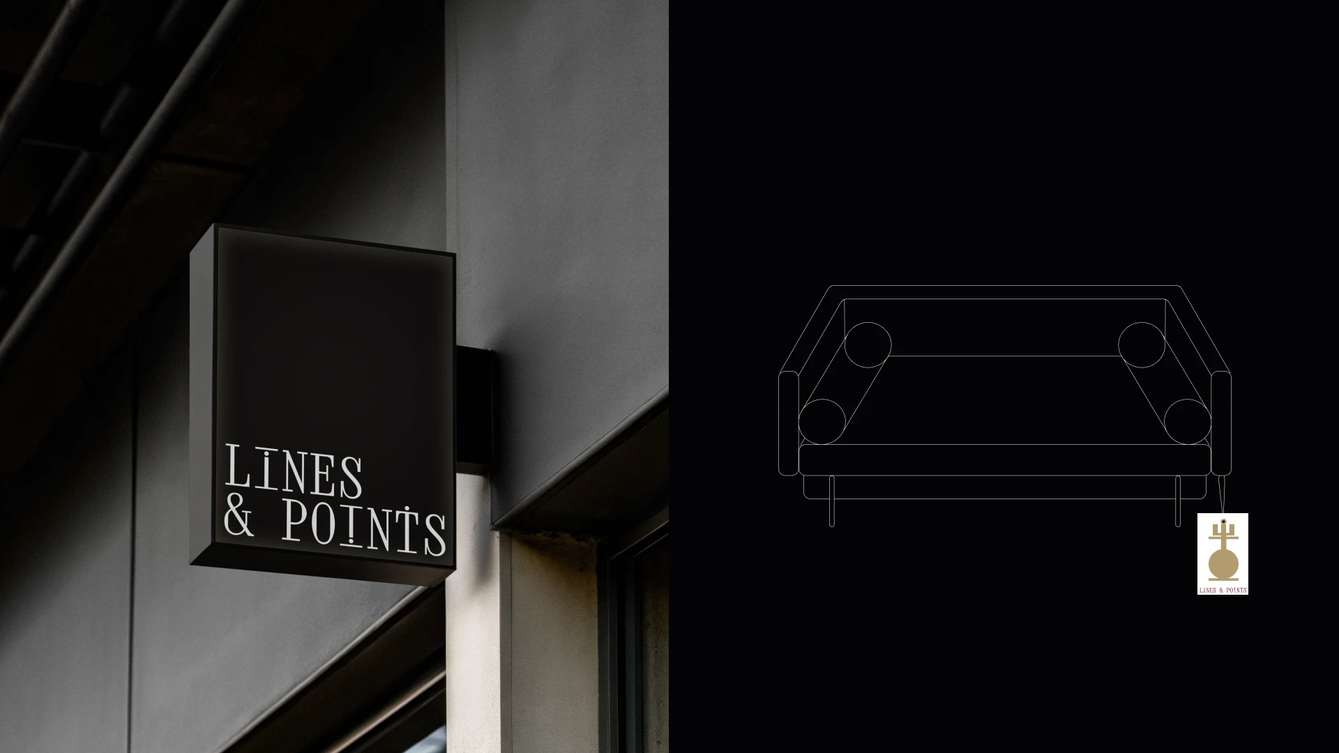 АЙДЕНТИКА БРЕНДА / БРЕНД ЭЛИТНОЙ МЕБЕЛИ / LINES & POINTS — Изображение №17 — Брендинг на Dprofile