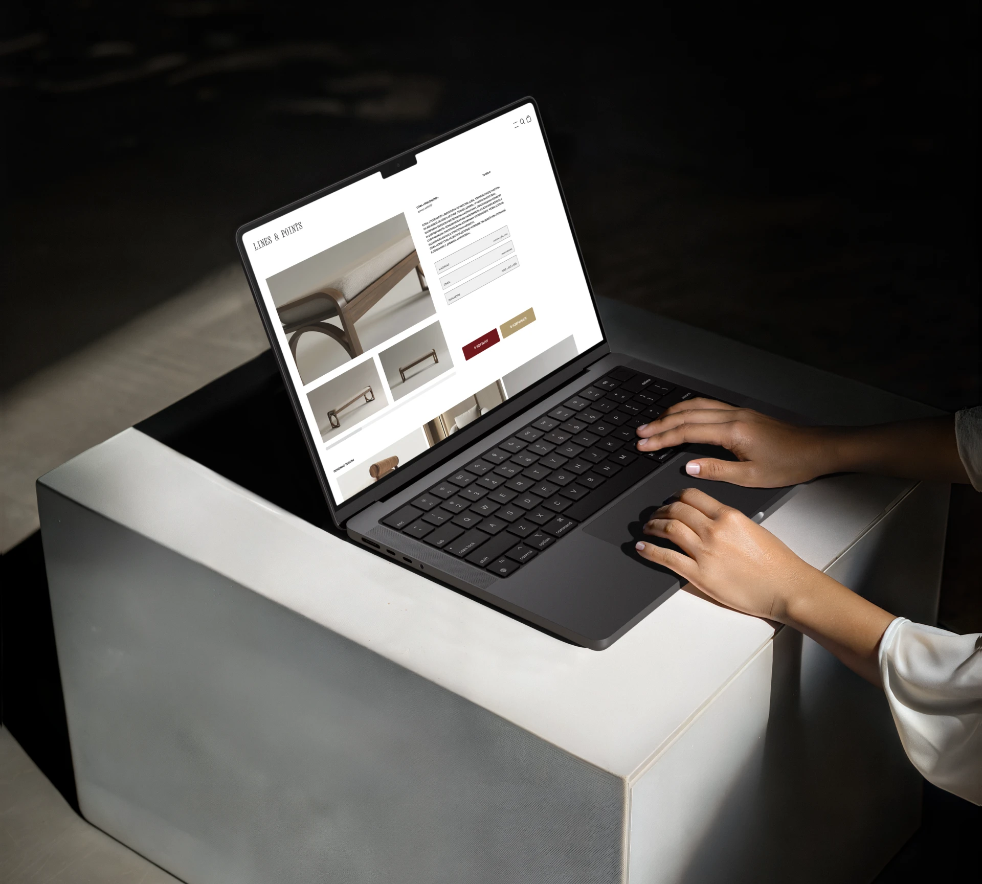 АЙДЕНТИКА БРЕНДА / БРЕНД ЭЛИТНОЙ МЕБЕЛИ / LINES & POINTS — Изображение №8 — Брендинг на Dprofile