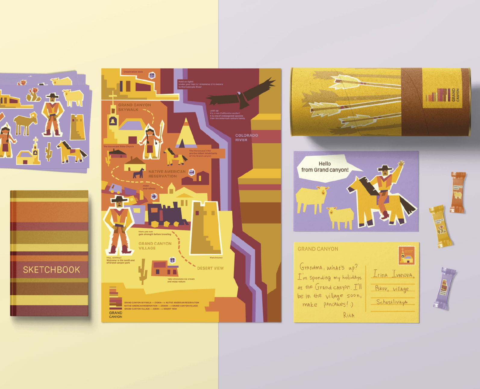 мерч "Grand Canyon" — Брендинг на Dprofile