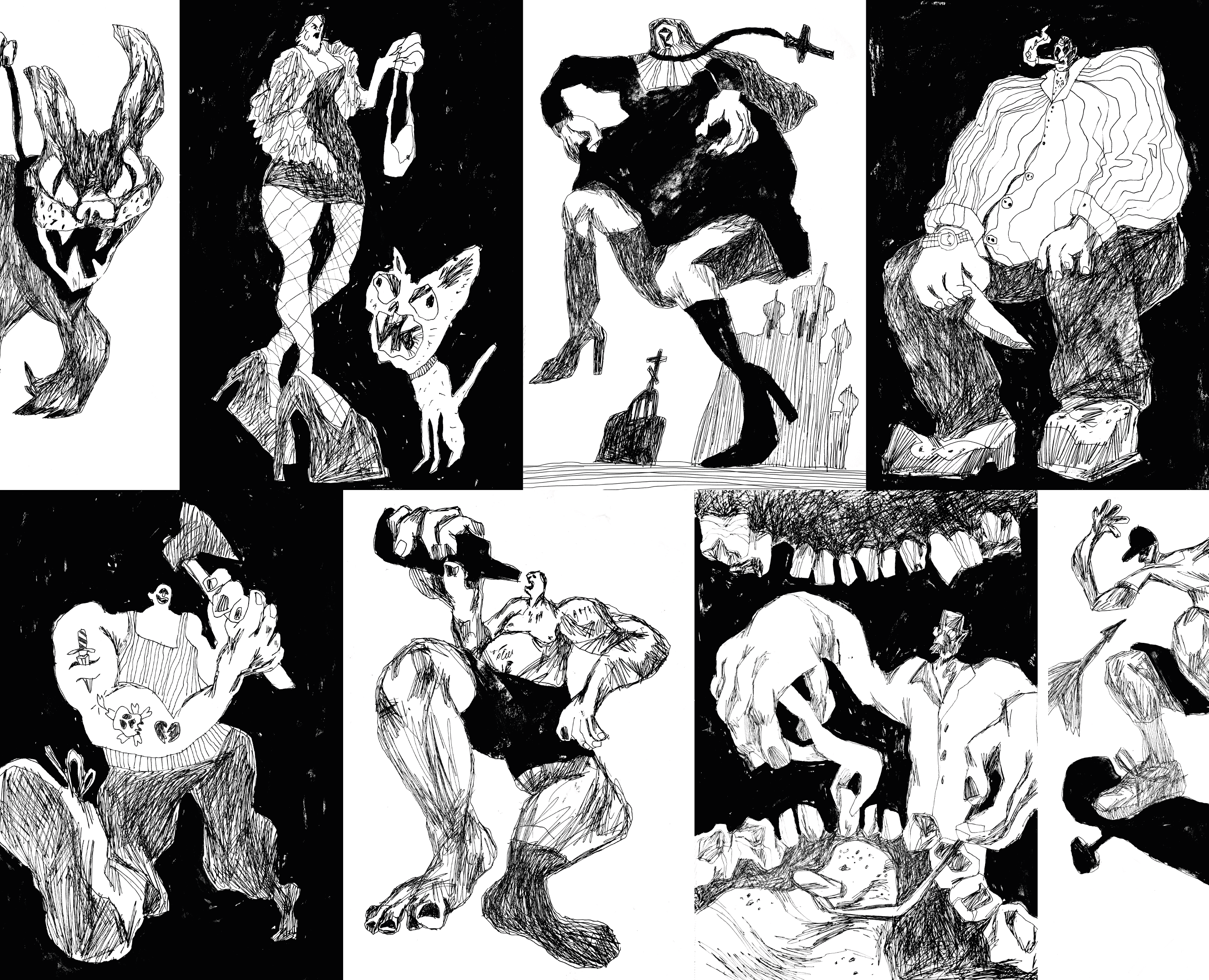 карты для игры в "Мафию" — Брендинг, Иллюстрация на Dprofile