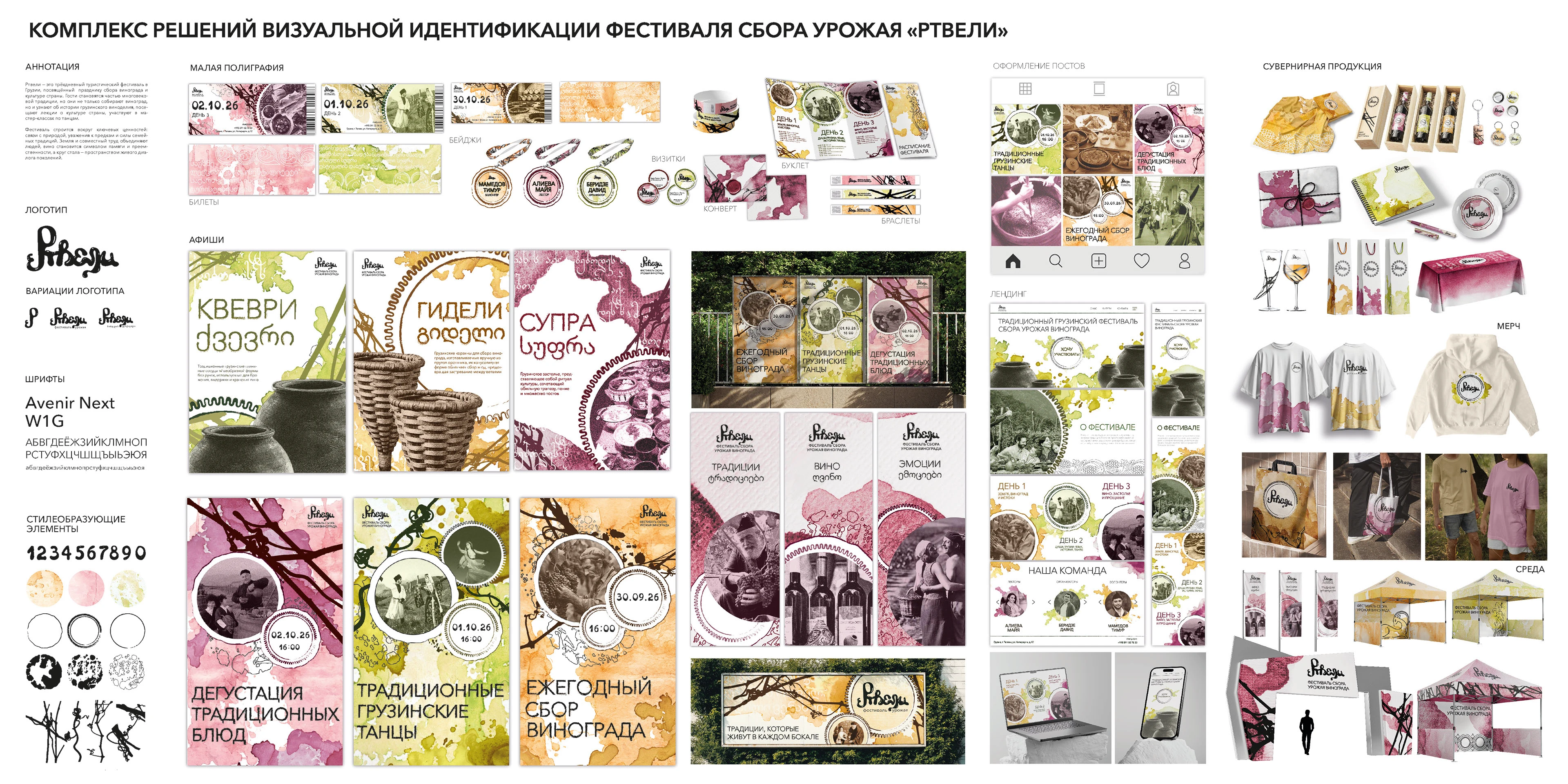 ФЕСТИВАЛЬ УРОЖАЯ "РТВЕЛИ"/ ФИРМЕННЫЙ СТИЛЬ — Изображение №16 — Брендинг на Dprofile