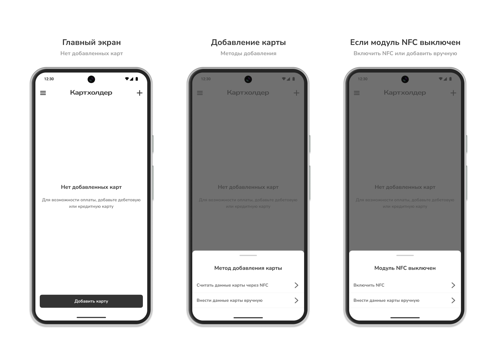 Картхолдер — Payment App Concept — Изображение №13 — Интерфейсы на Dprofile