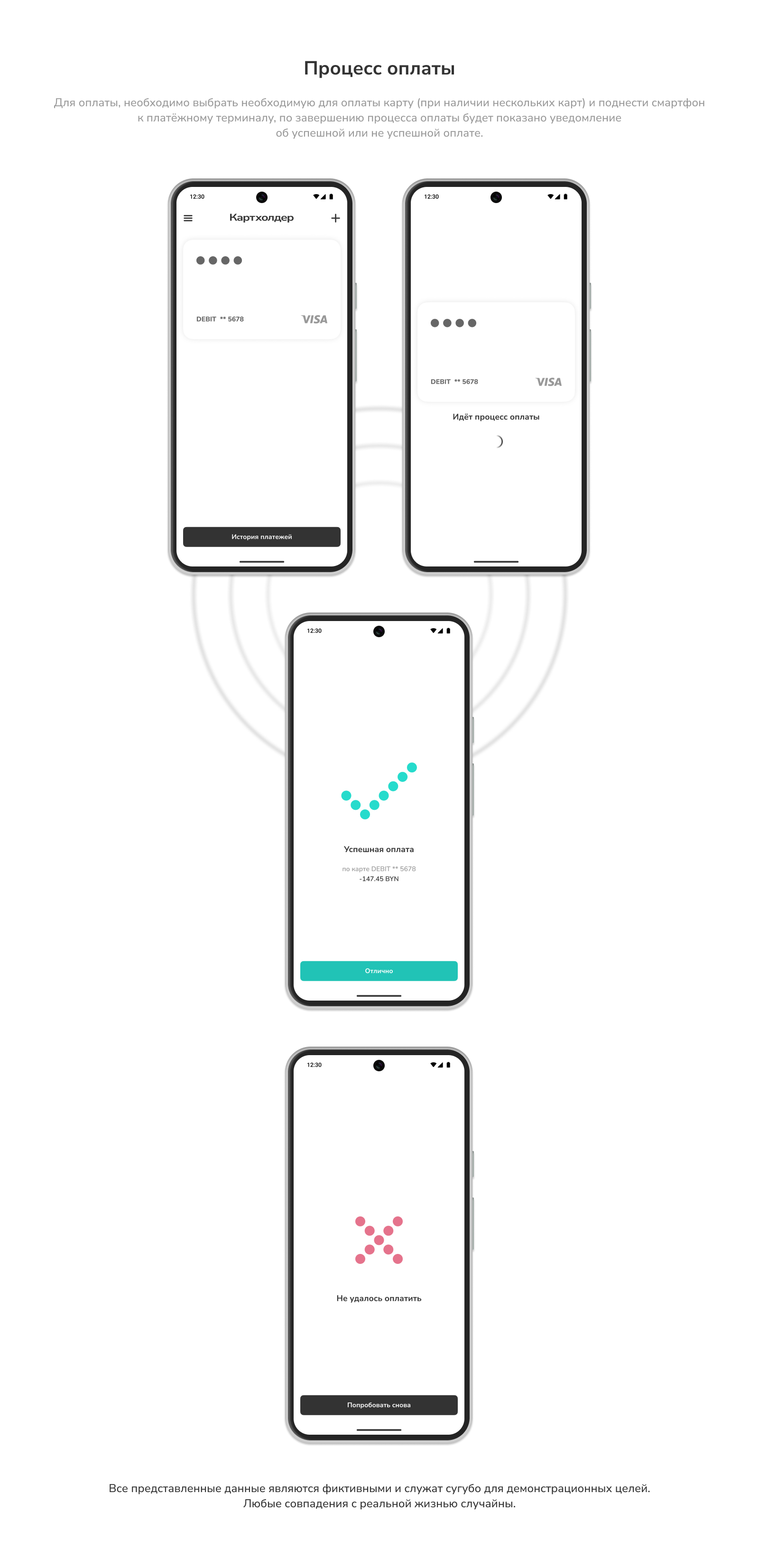 Картхолдер — Payment App Concept — Изображение №25 — Интерфейсы на Dprofile