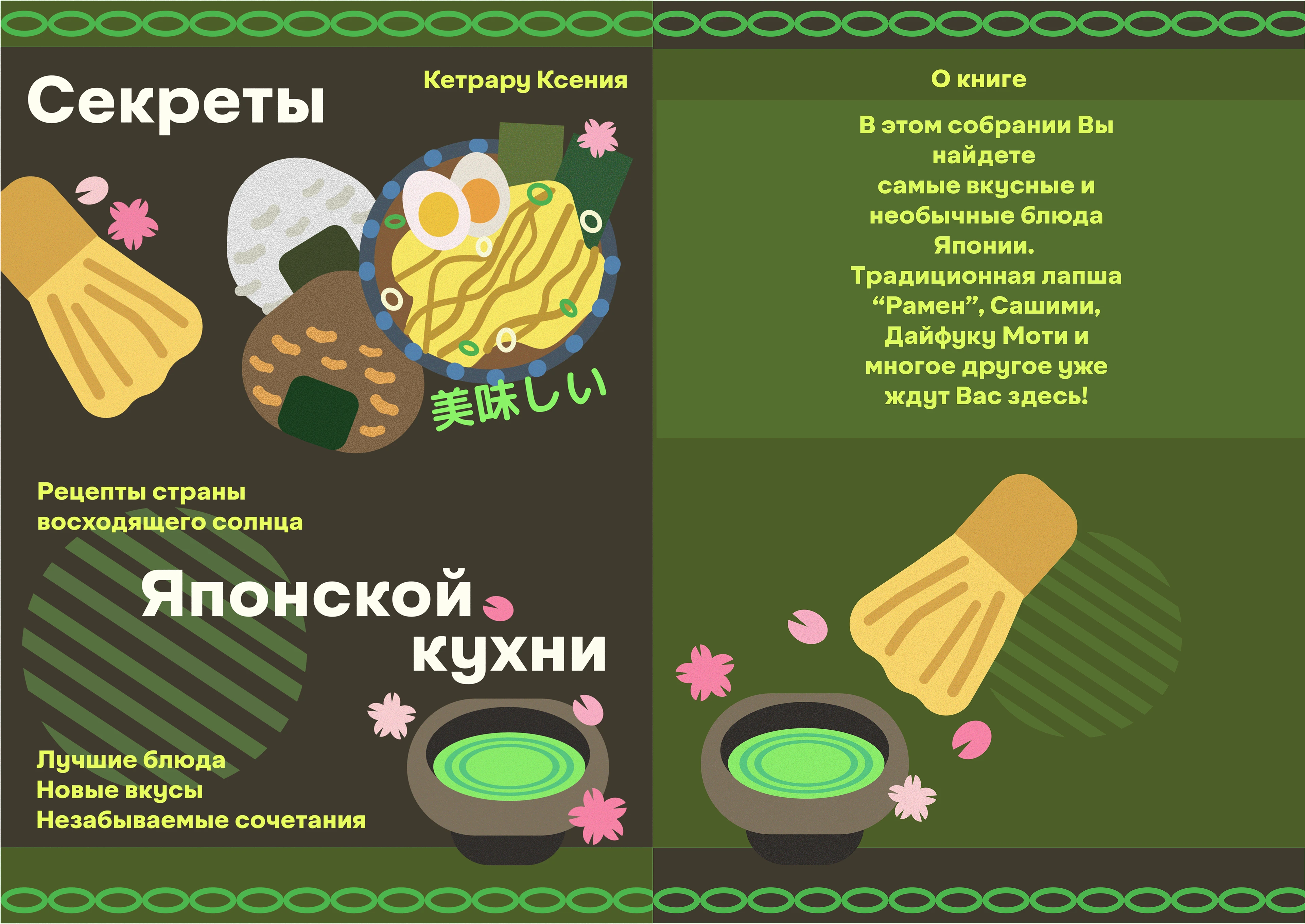 Секреты Японской Кухни | Дизайн Книги — Изображение №4 — Интерфейсы, Промдизайн на Dprofile