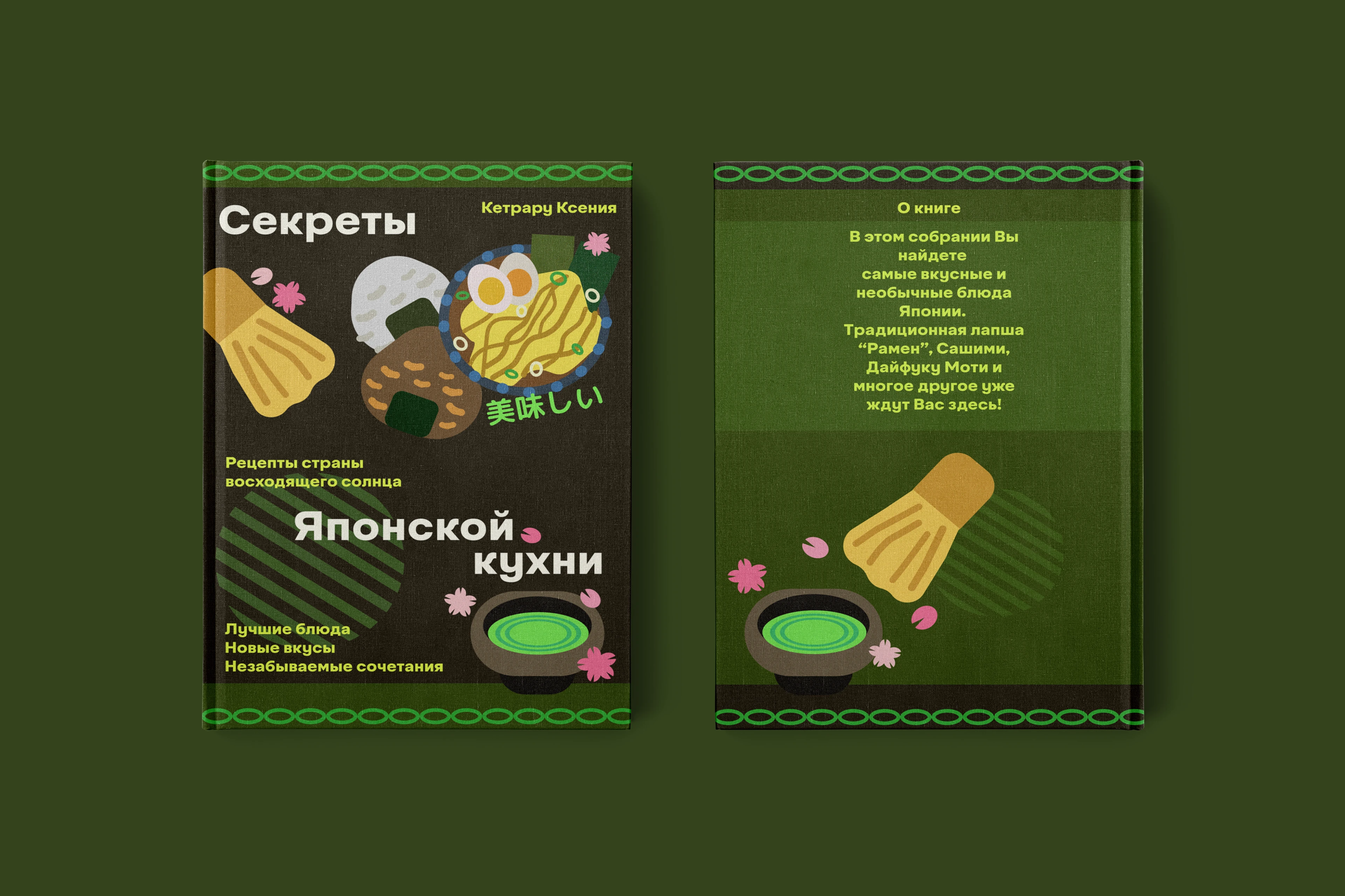 Секреты Японской Кухни | Дизайн Книги — Изображение №2 — Интерфейсы, Промдизайн на Dprofile