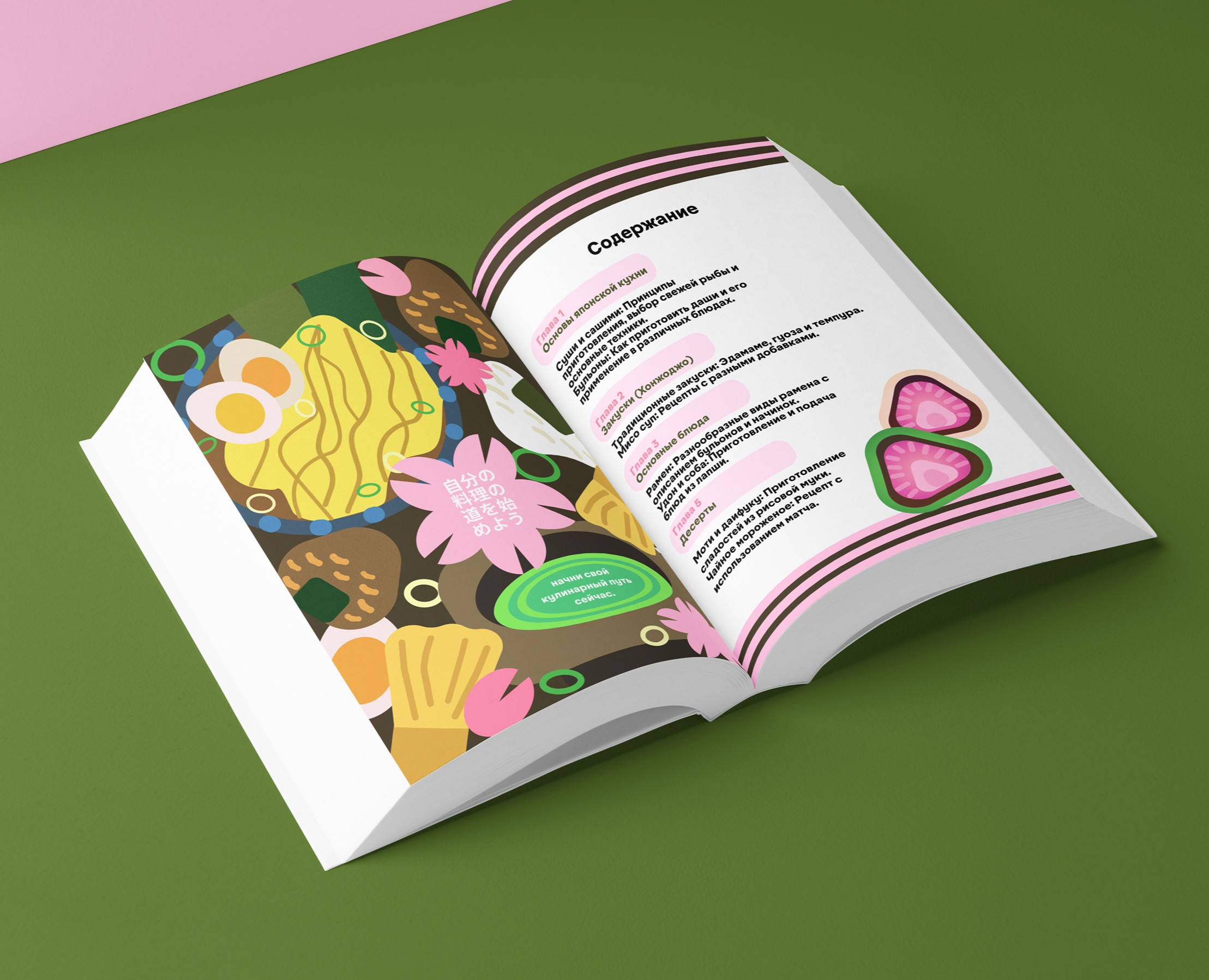 Секреты Японской Кухни | Дизайн Книги на Dprofile