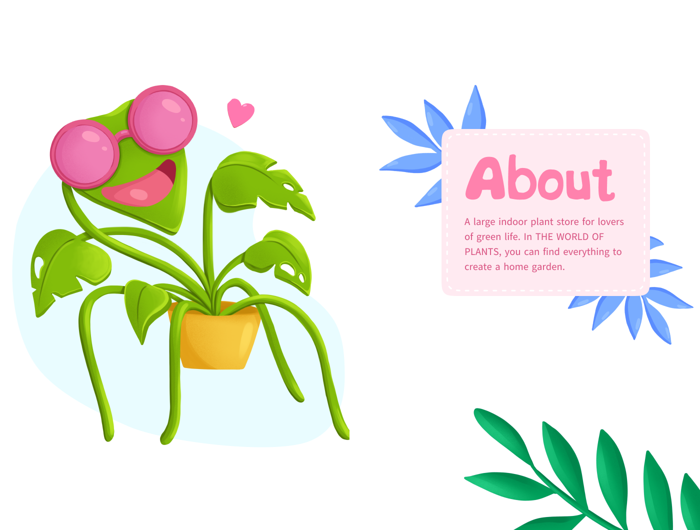 Иллюстрации и стикеры для магазина растений — Изображение №2 — Брендинг, Иллюстрация на Dprofile
