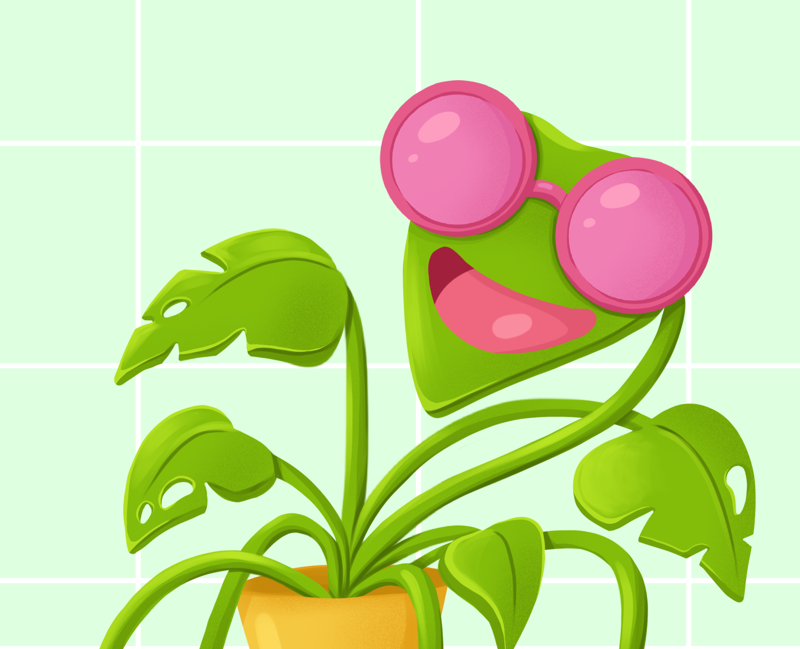 Иллюстрации и стикеры для магазина растений — Брендинг, Иллюстрация на Dprofile