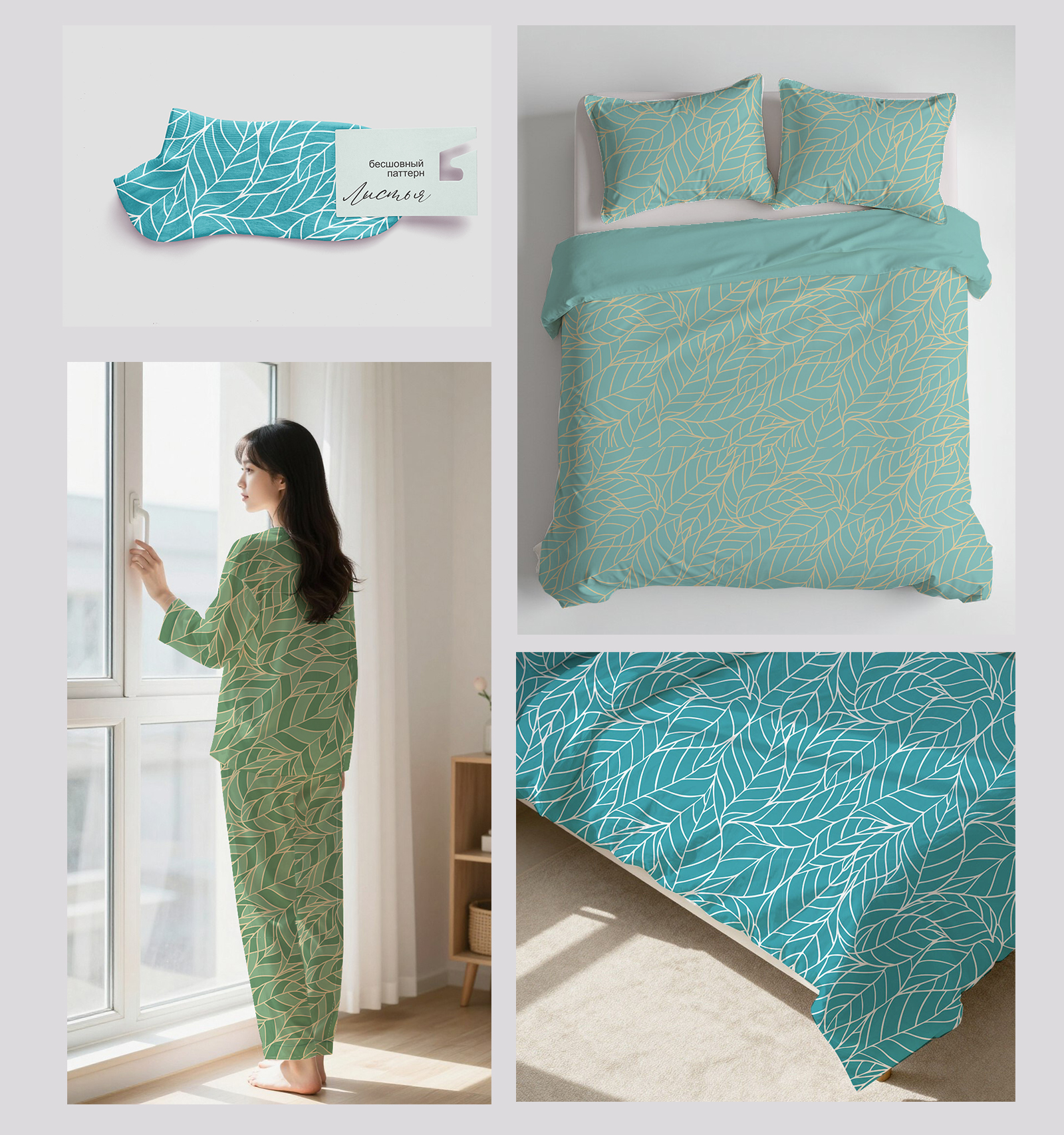 Принт для текстиля — Изображение №4 — Иллюстрация, Графика на Dprofile