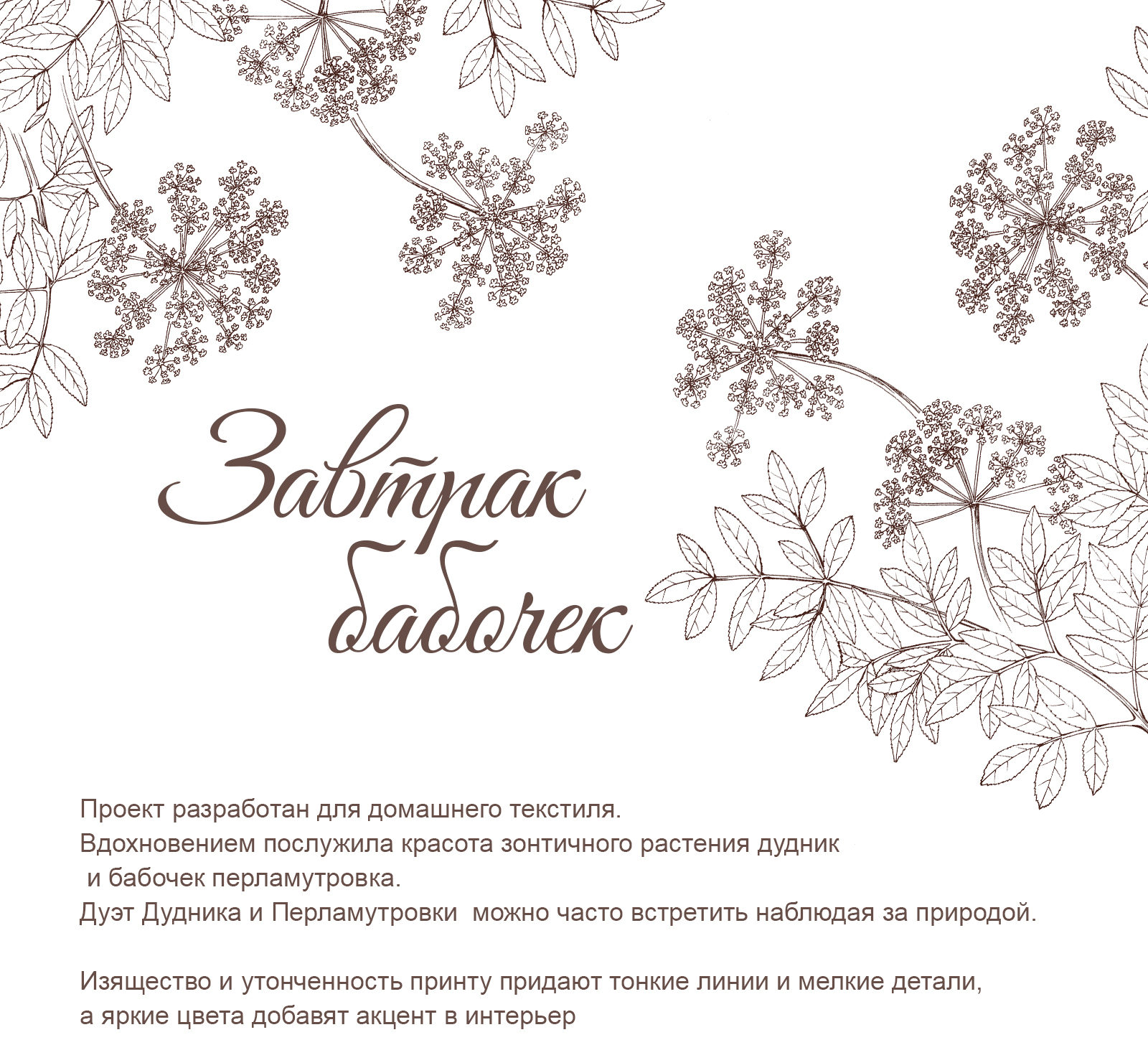 Завтрак бабочек — Изображение №1 — Брендинг, Иллюстрация на Dprofile
