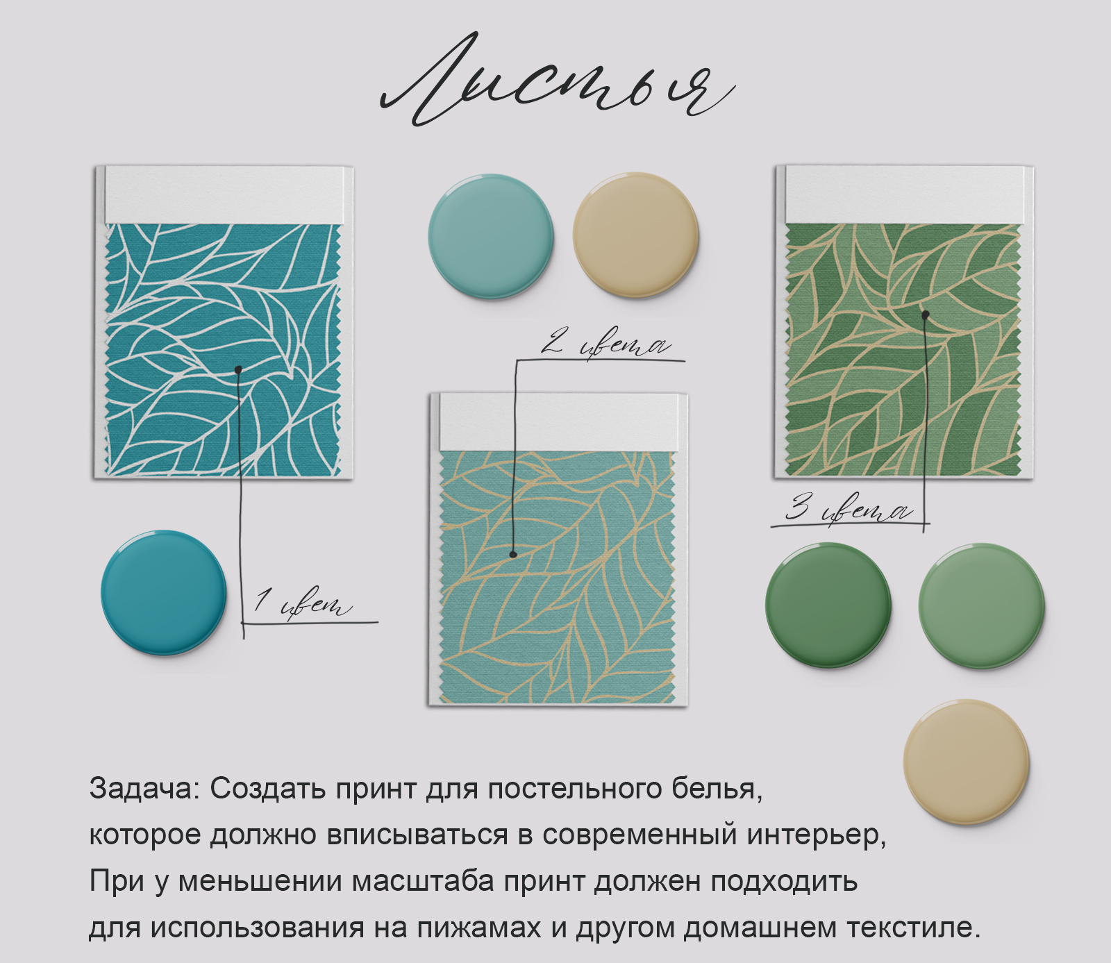 Принт для текстиля — Изображение №1 — Иллюстрация, Графика на Dprofile