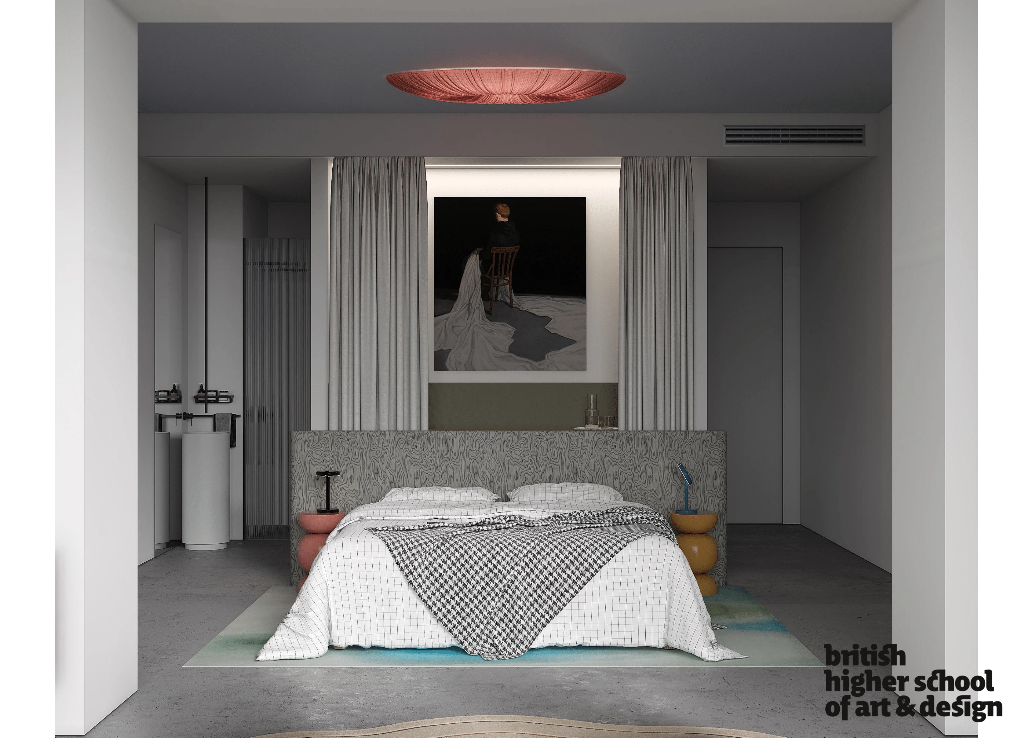 Проект гостиничного номера "Акценты" — Изображение №7 — 3D, Архитектура на Dprofile